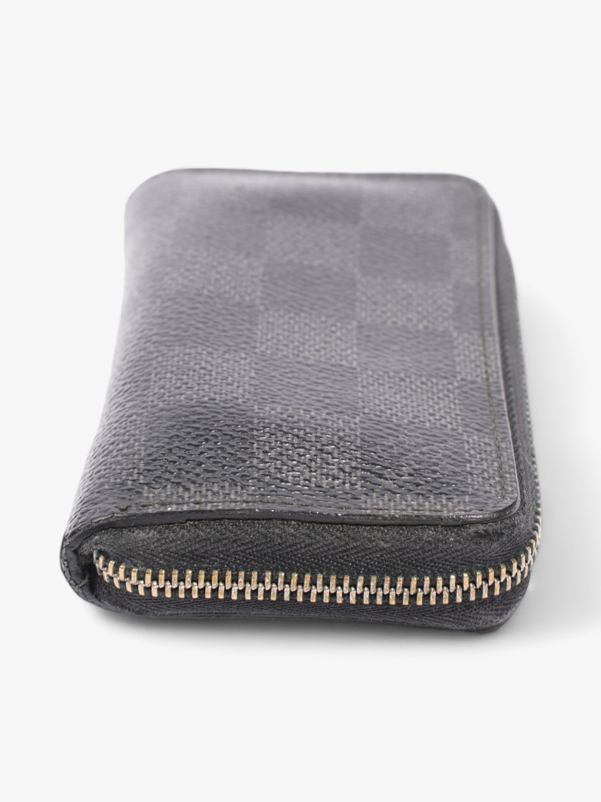 Louis Vuitton Zippy Coin Purse Graphite Coated Damier Canvas Coated Canvas Wallet Case