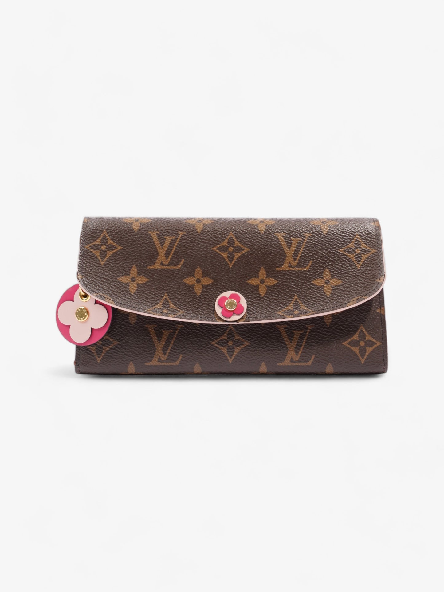 Louis Vuitton Emilie Coated Monogram Canvas Coated Canvas Wallet Case Canvas 2