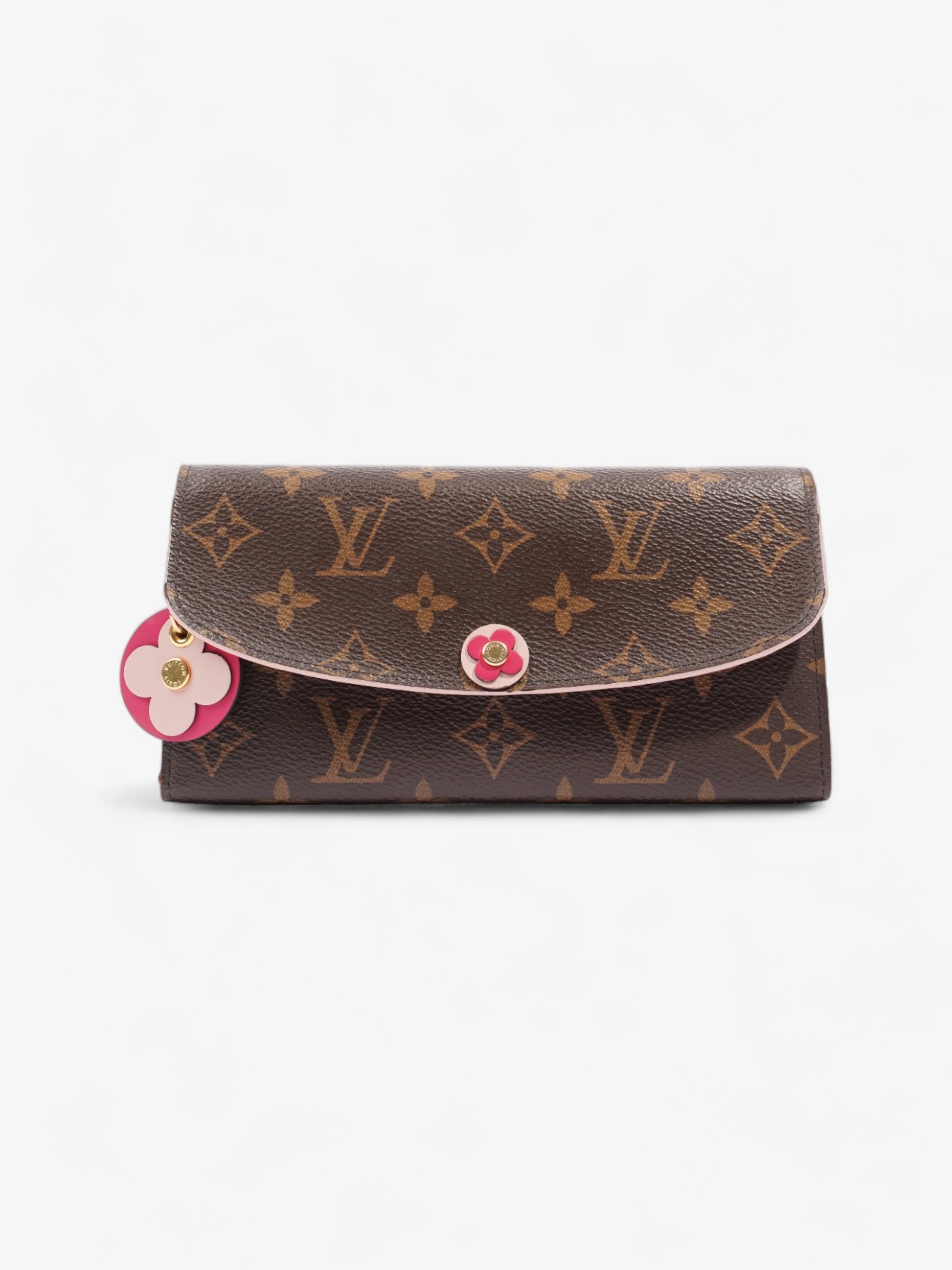 Louis Vuitton Emilie Coated Monogram Canvas Coated Canvas Wallet Case Canvas 2