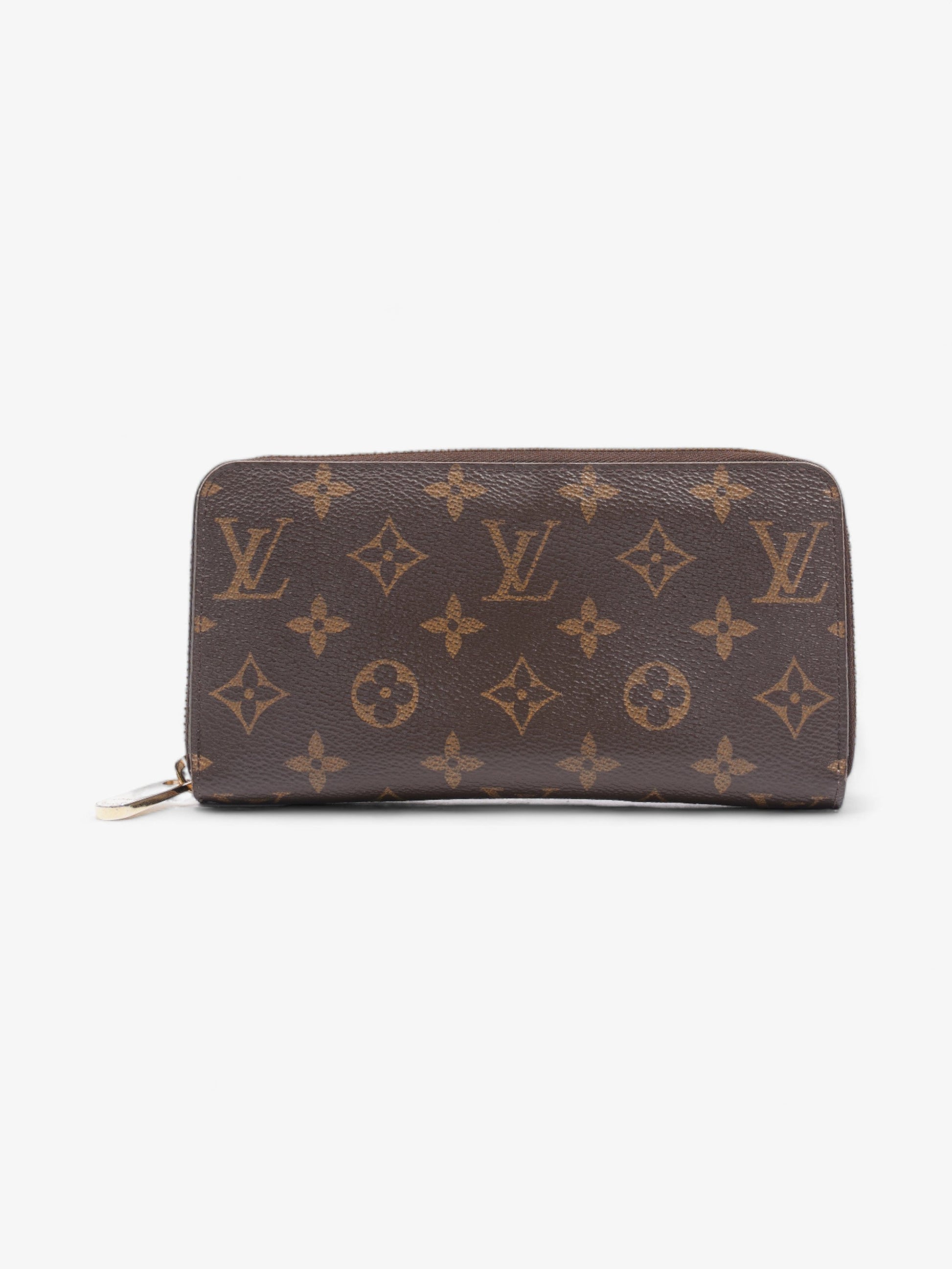 Louis Vuitton Zippy Coated Monogram Canvas Coated Canvas Wallet Case Canvas 2