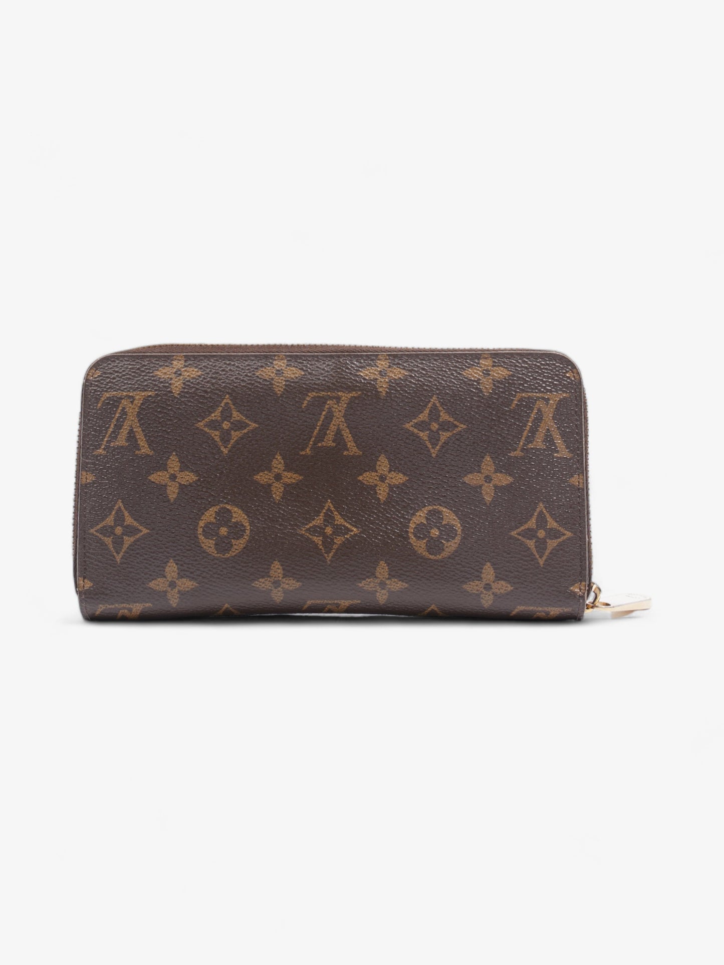 Louis Vuitton Zippy Coated Monogram Canvas Coated Canvas Wallet Case Canvas 2