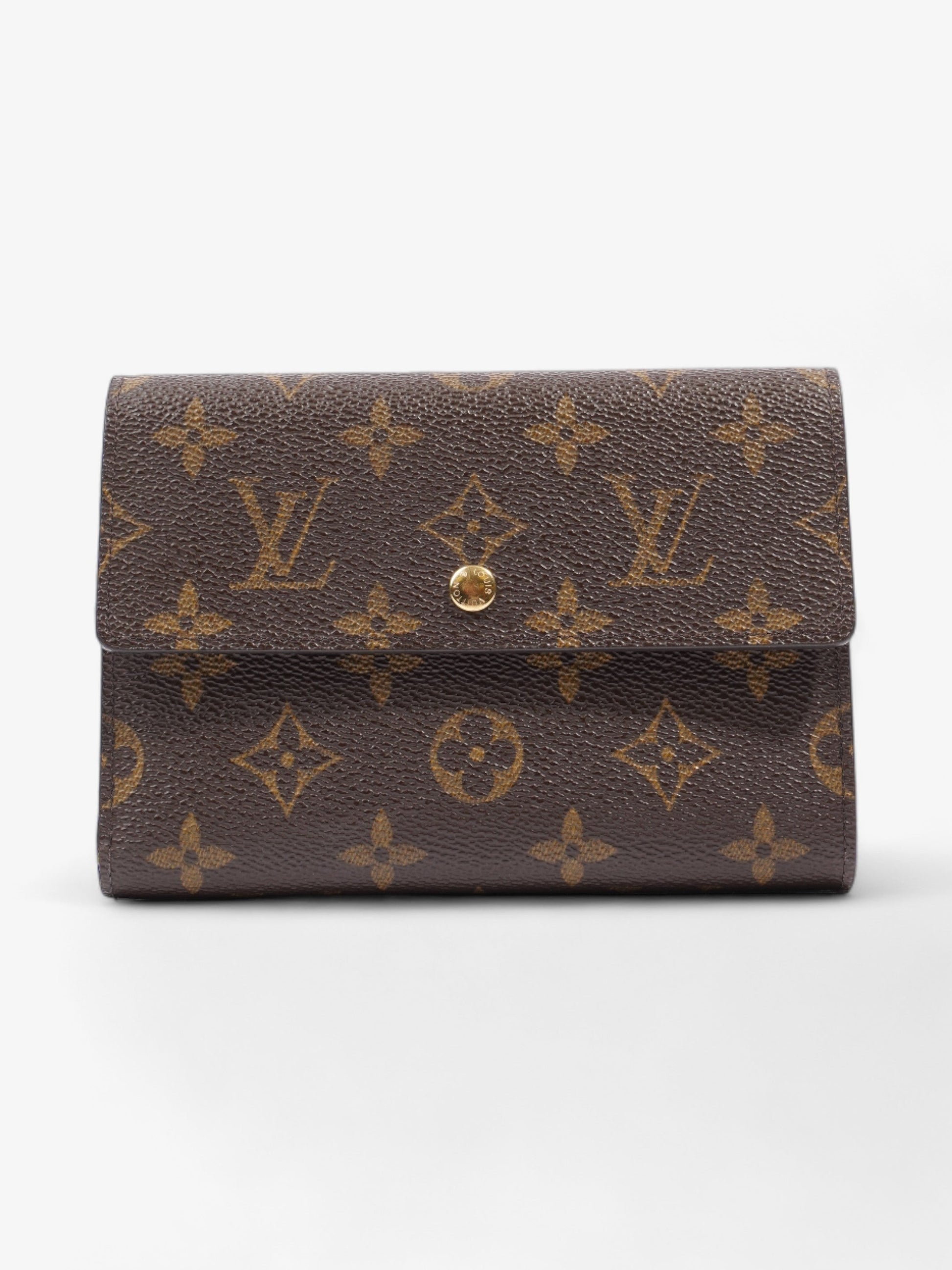 Louis Vuitton Porte Tresor Etui Papiers Coated Monogram Canvas Coated Canvas Apparel