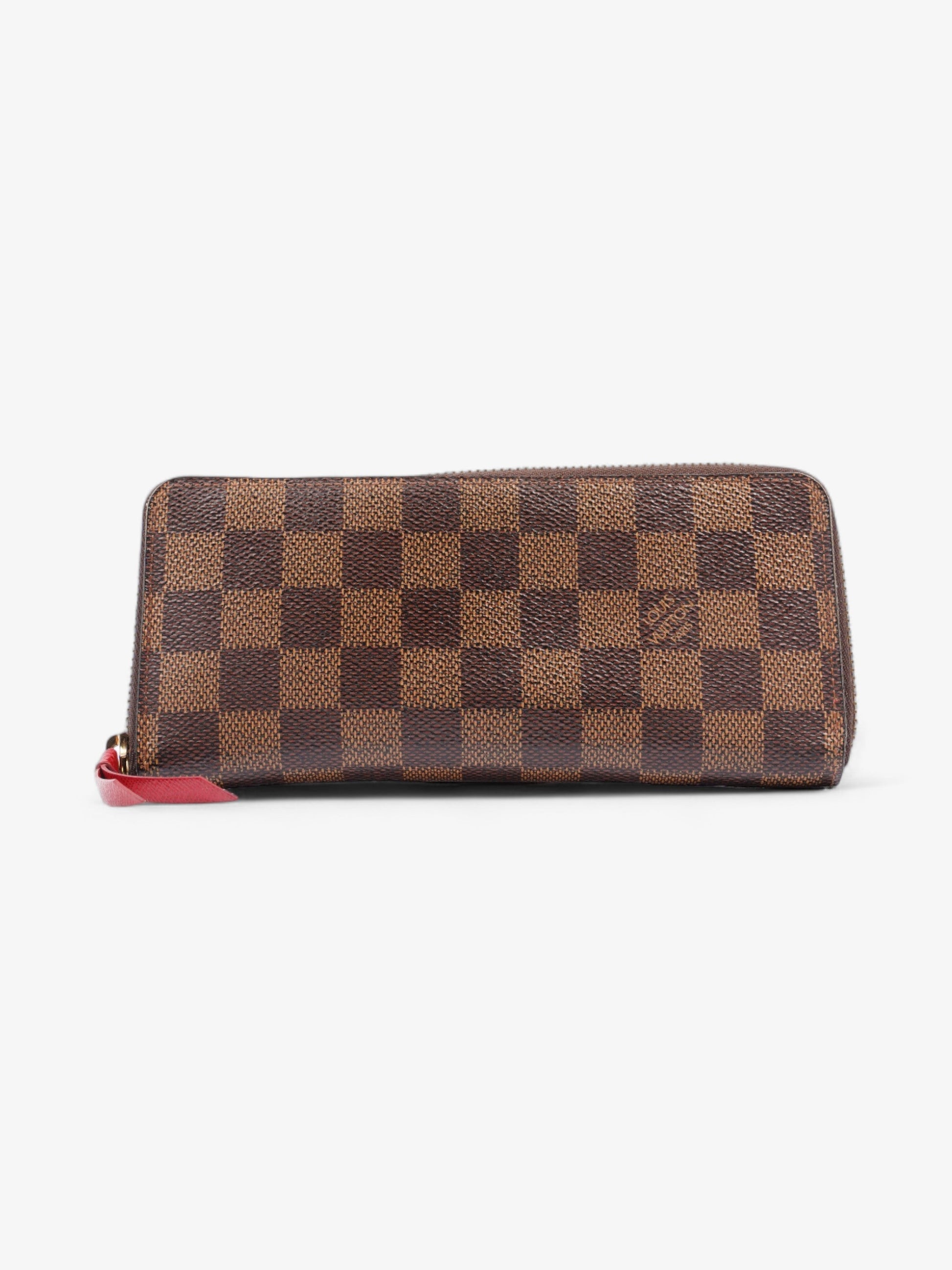 Louis Vuitton Clemence Ebene Damier Wallet Case