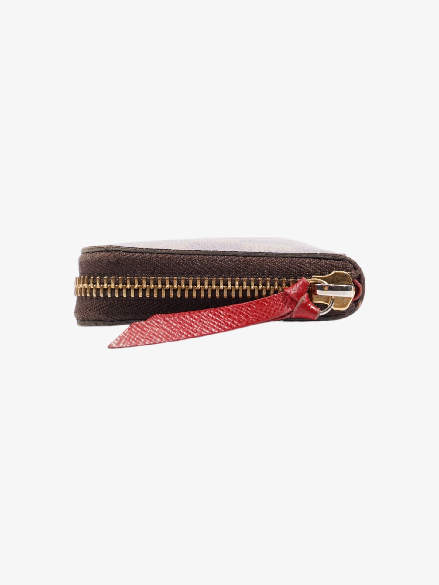 Louis Vuitton Clemence Ebene Damier Wallet Case