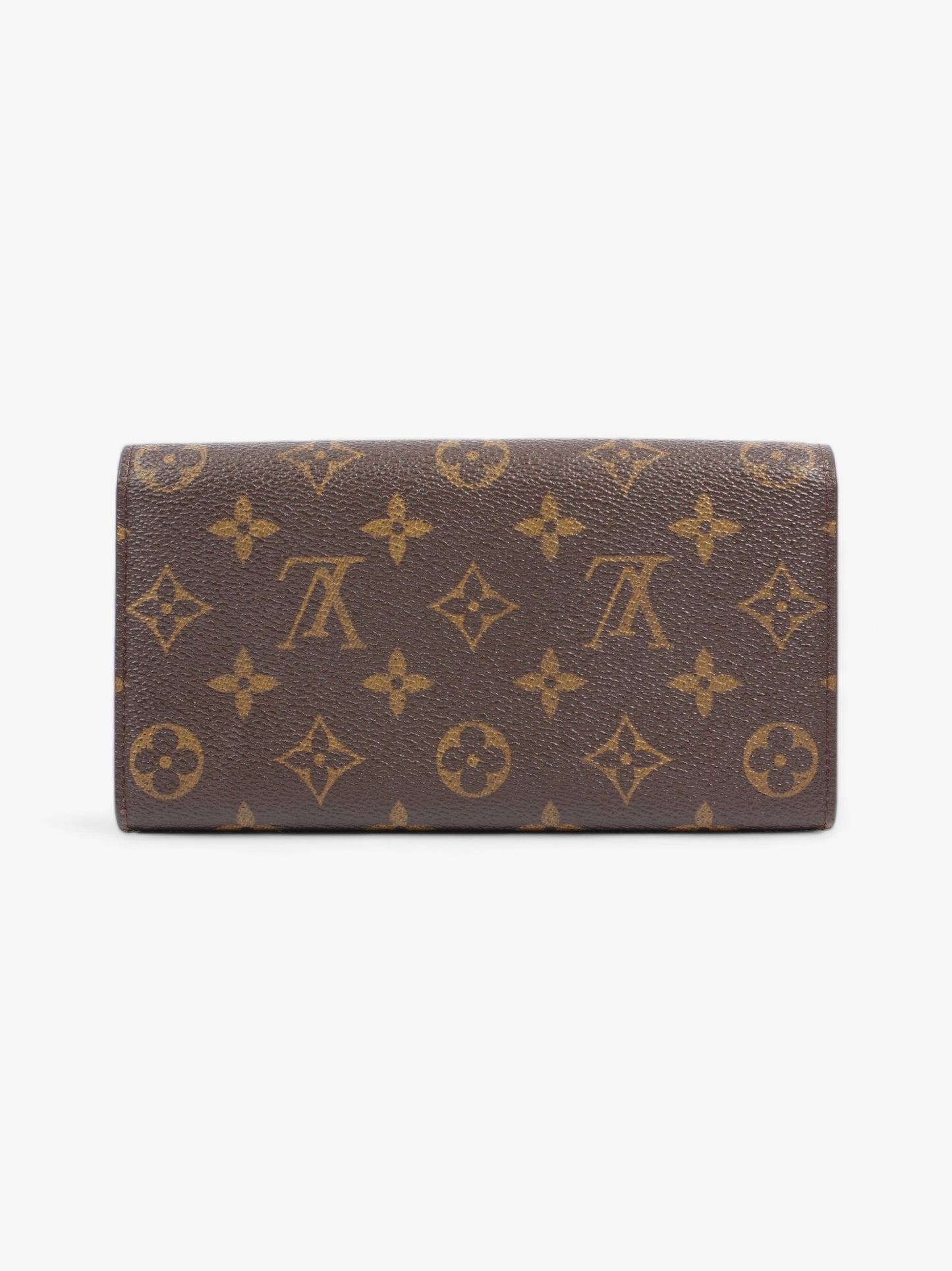 Louis Vuitton Portefeuille Sarah Coated Monogram Canvas Coated Canvas Wallet Case