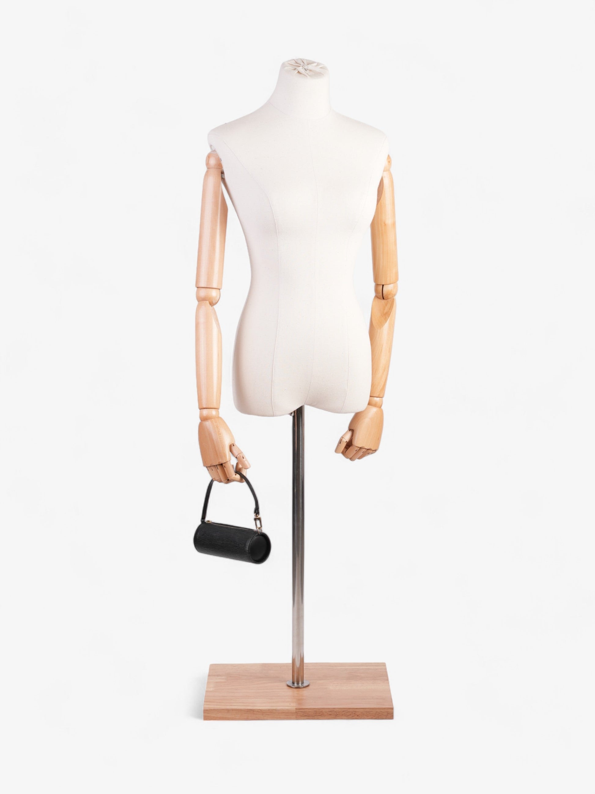Louis Vuitton Soufflot Black Leather Epi Handbag Mini 1