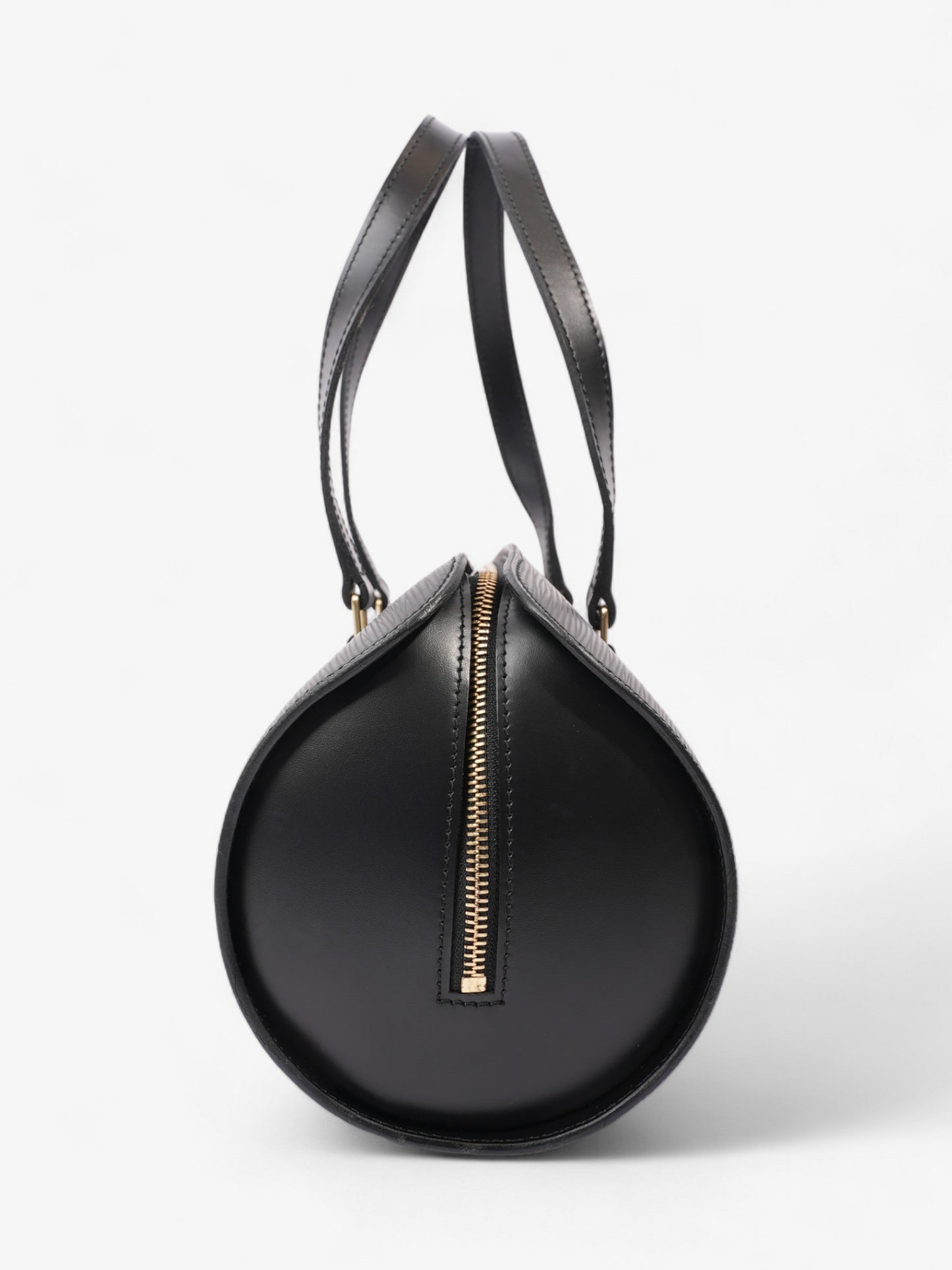 Louis Vuitton Soufflot Black Leather Epi Handbag 7