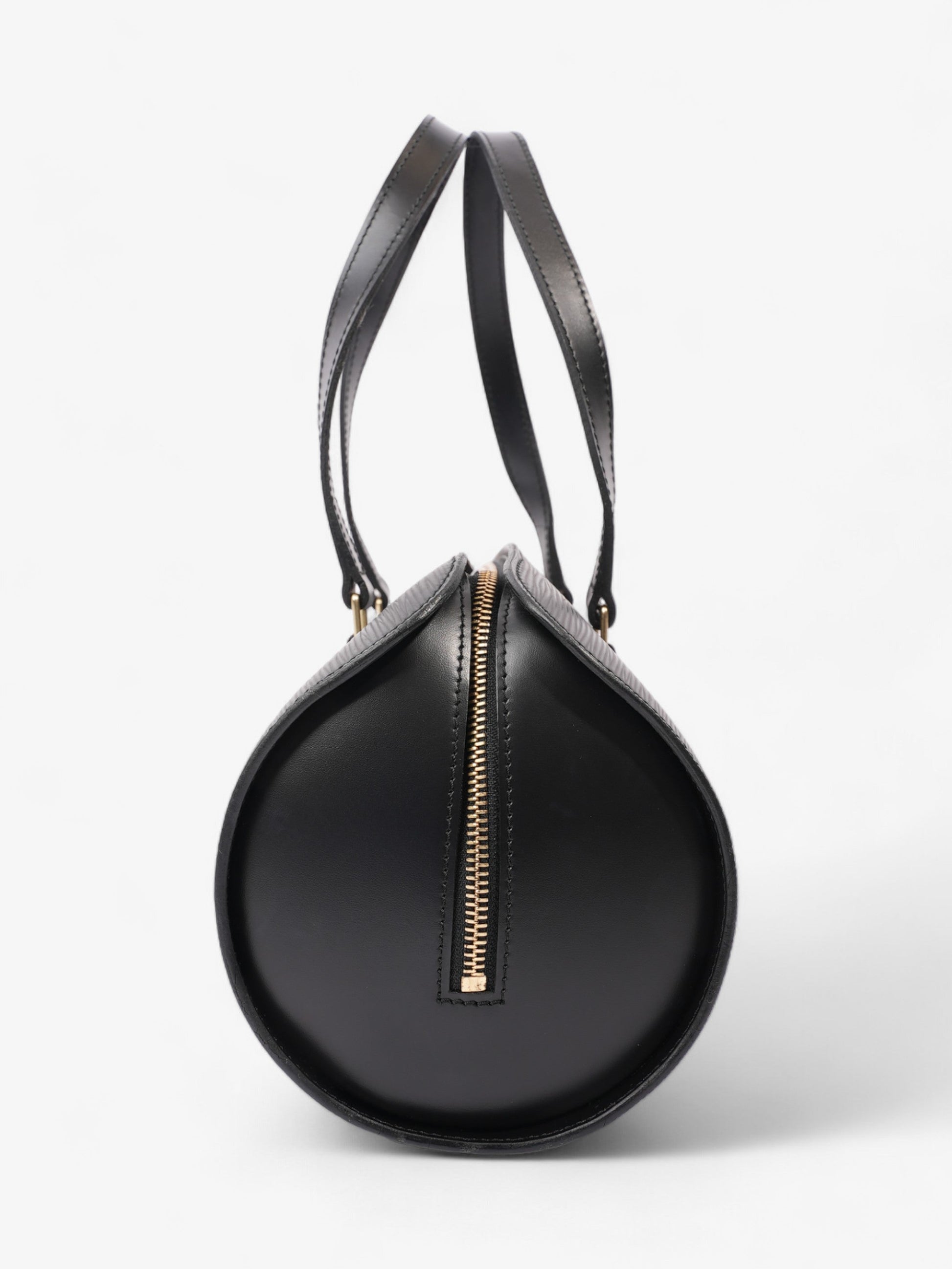 Louis Vuitton Soufflot Black Leather Epi Handbag 7
