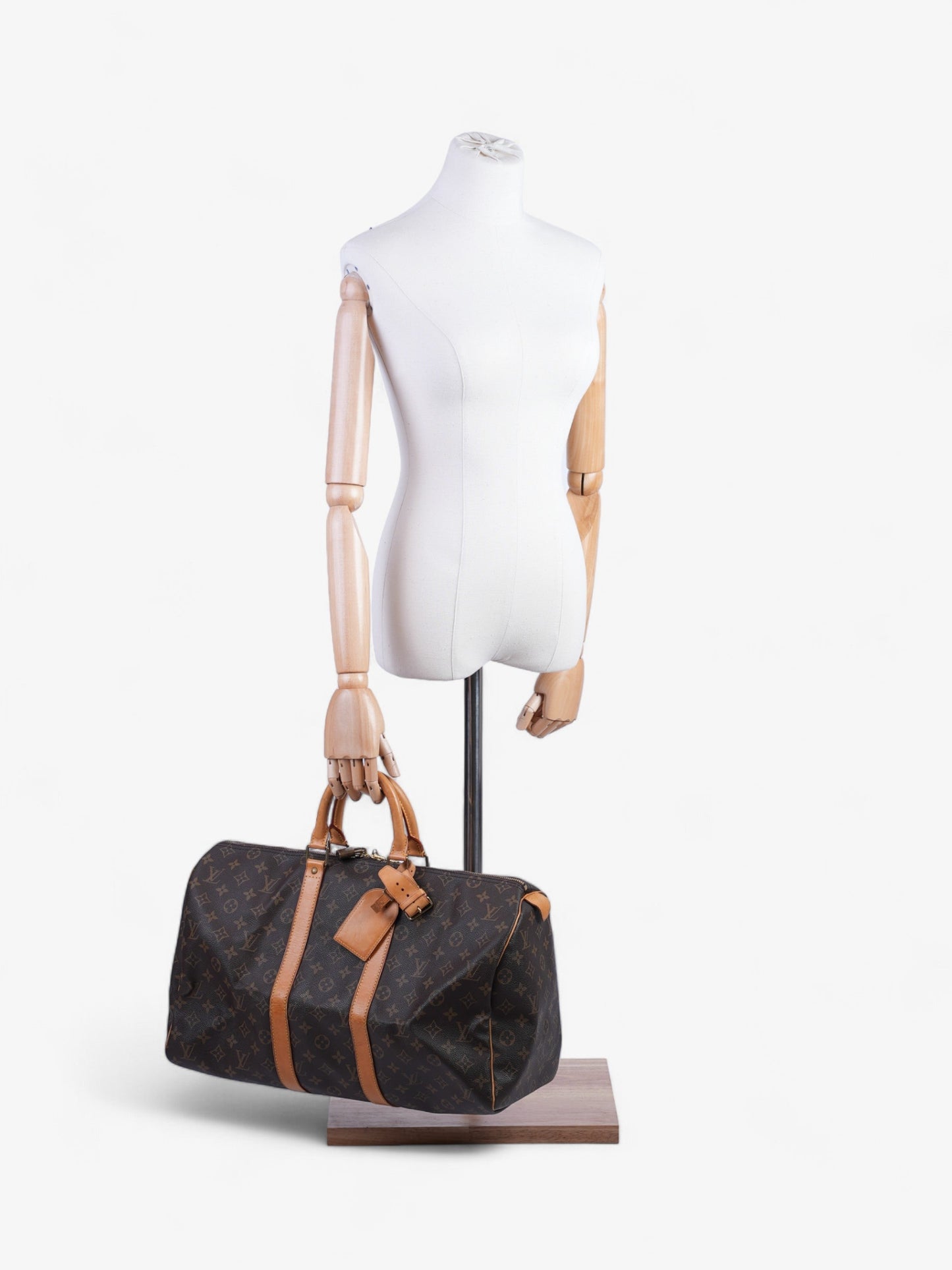 Louis Vuitton Keepall 45 Monogram Travel Bag Monogram 45