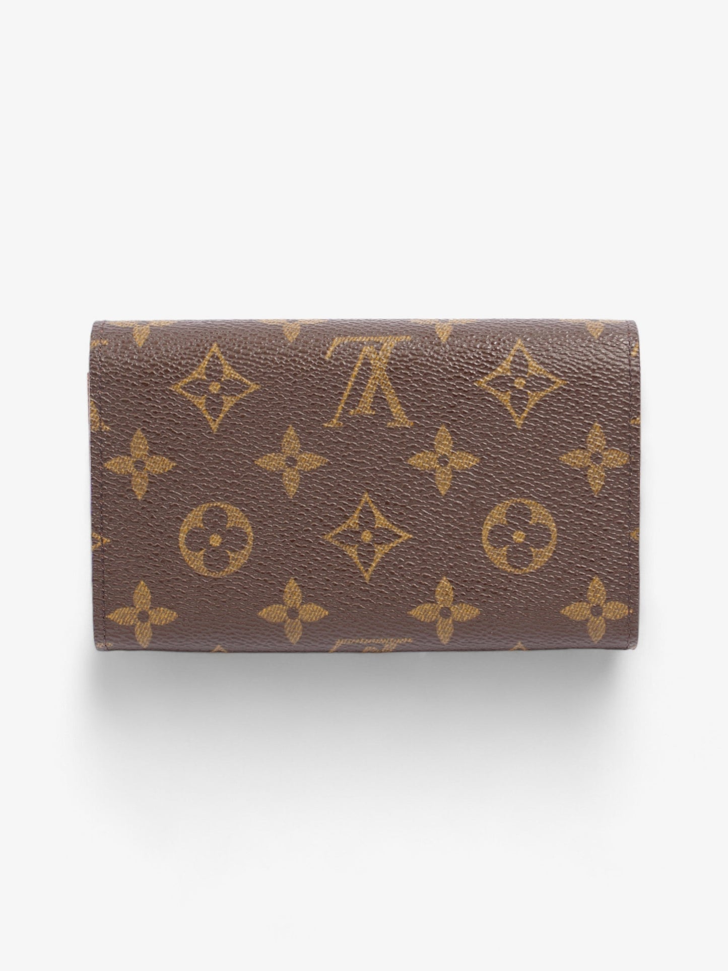 Louis Vuitton Porte Monnaie Tresor Coated Monogram Canvas Coated Canvas Apparel