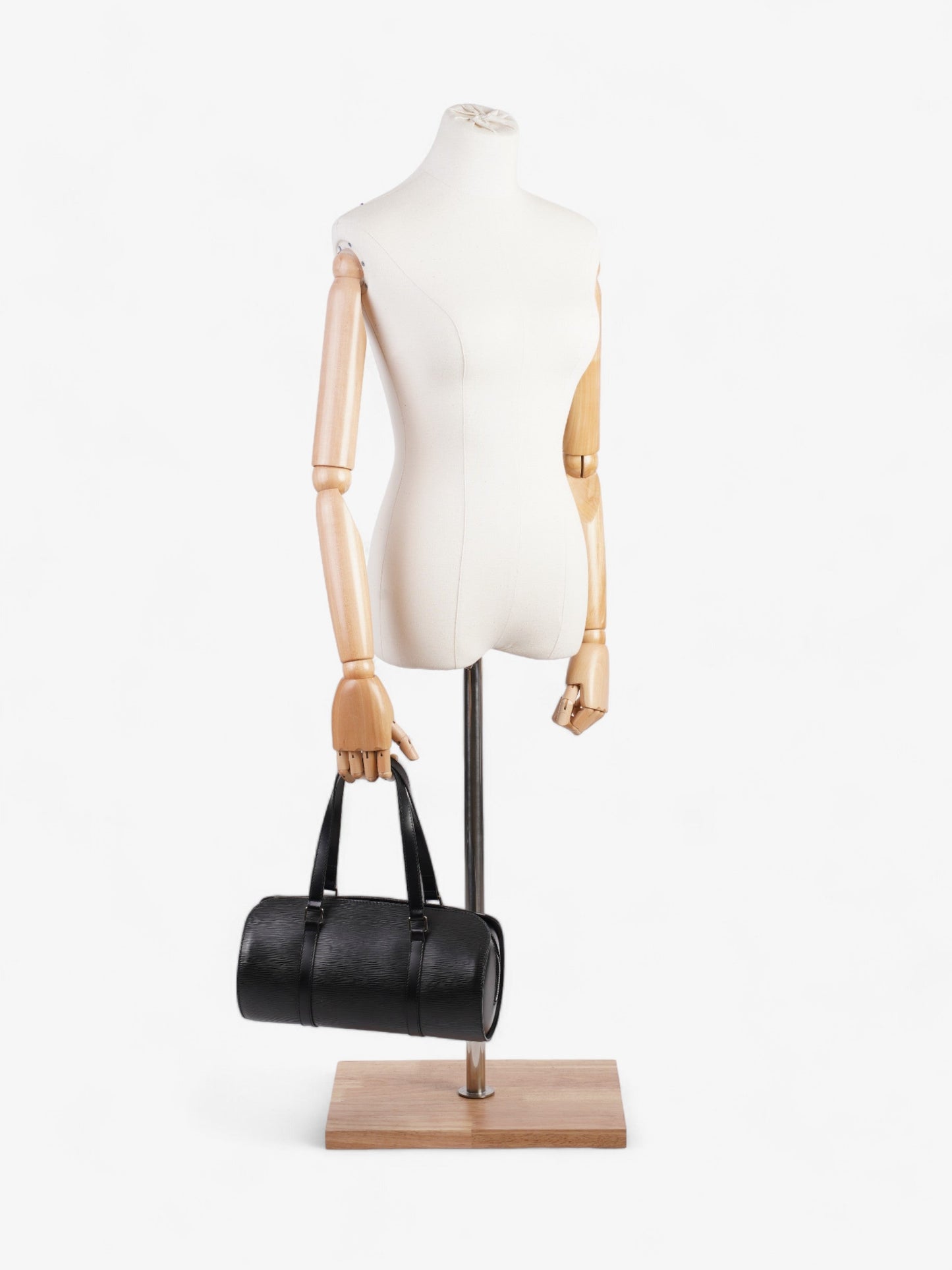 Louis Vuitton Soufflot Black Leather Epi Handbag Leather 3