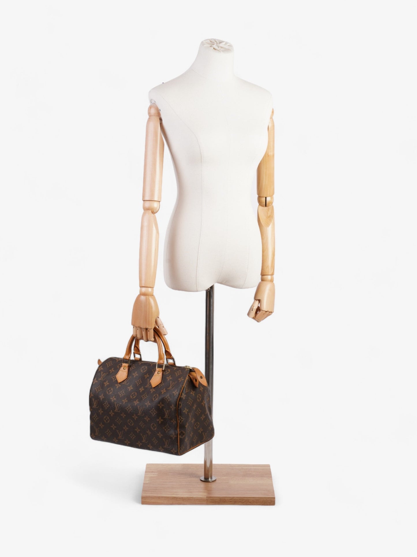 Louis Vuitton Speedy Coated 30 Monogram Canvas Coated Canvas Apparel Canvas 124