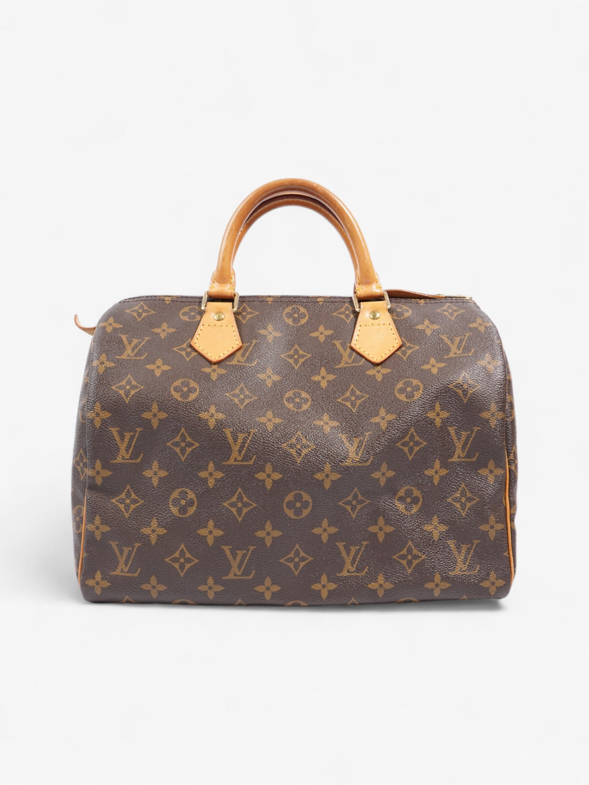 Louis Vuitton Speedy Coated 30 Monogram Canvas Coated Canvas Apparel Canvas 124