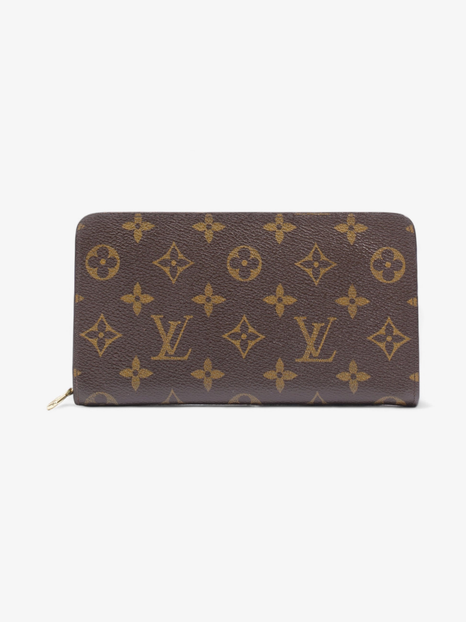 Louis Vuitton Porte Monnaie Zip Coated Monogram Canvas Coated Canvas Apparel