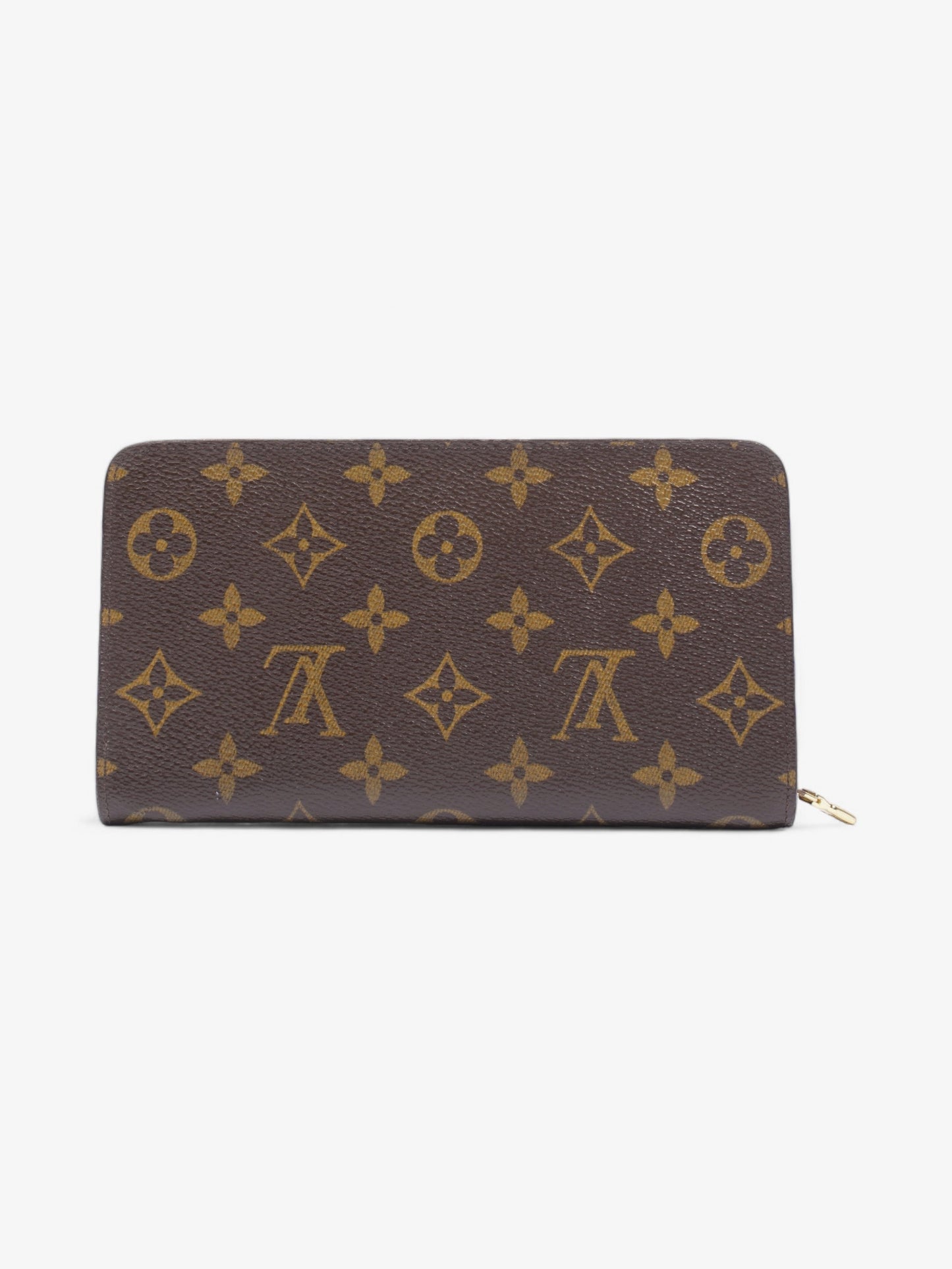 Louis Vuitton Porte Monnaie Zip Coated Monogram Canvas Coated Canvas Apparel