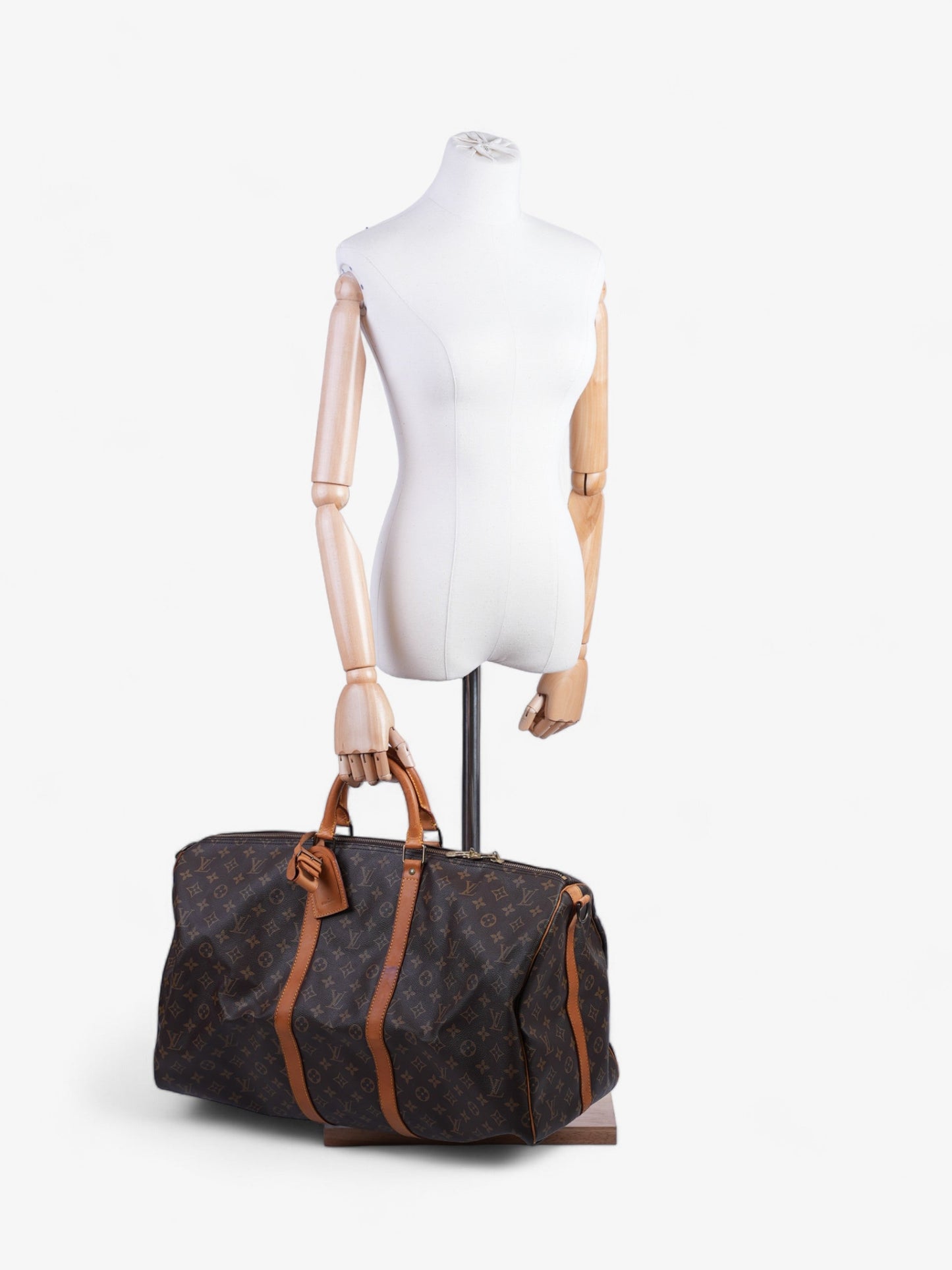 Louis Vuitton Keepall 55 Monogram Travel Bag