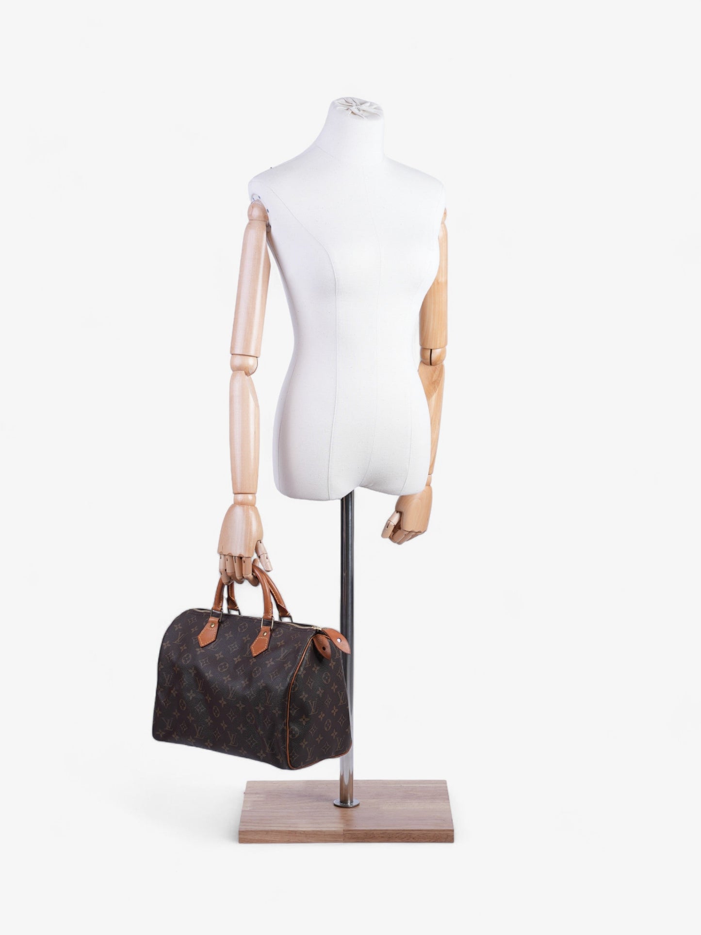 Louis Vuitton Speedy 30 Monogram Handbag Monogram 32