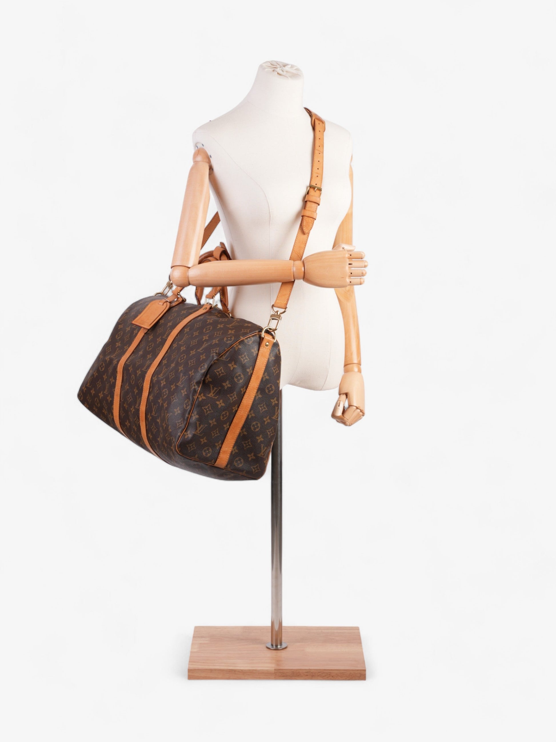 Louis Vuitton Keepal Bandouliere Coated 50 Monogram Canvas Coated Canvas Apparel