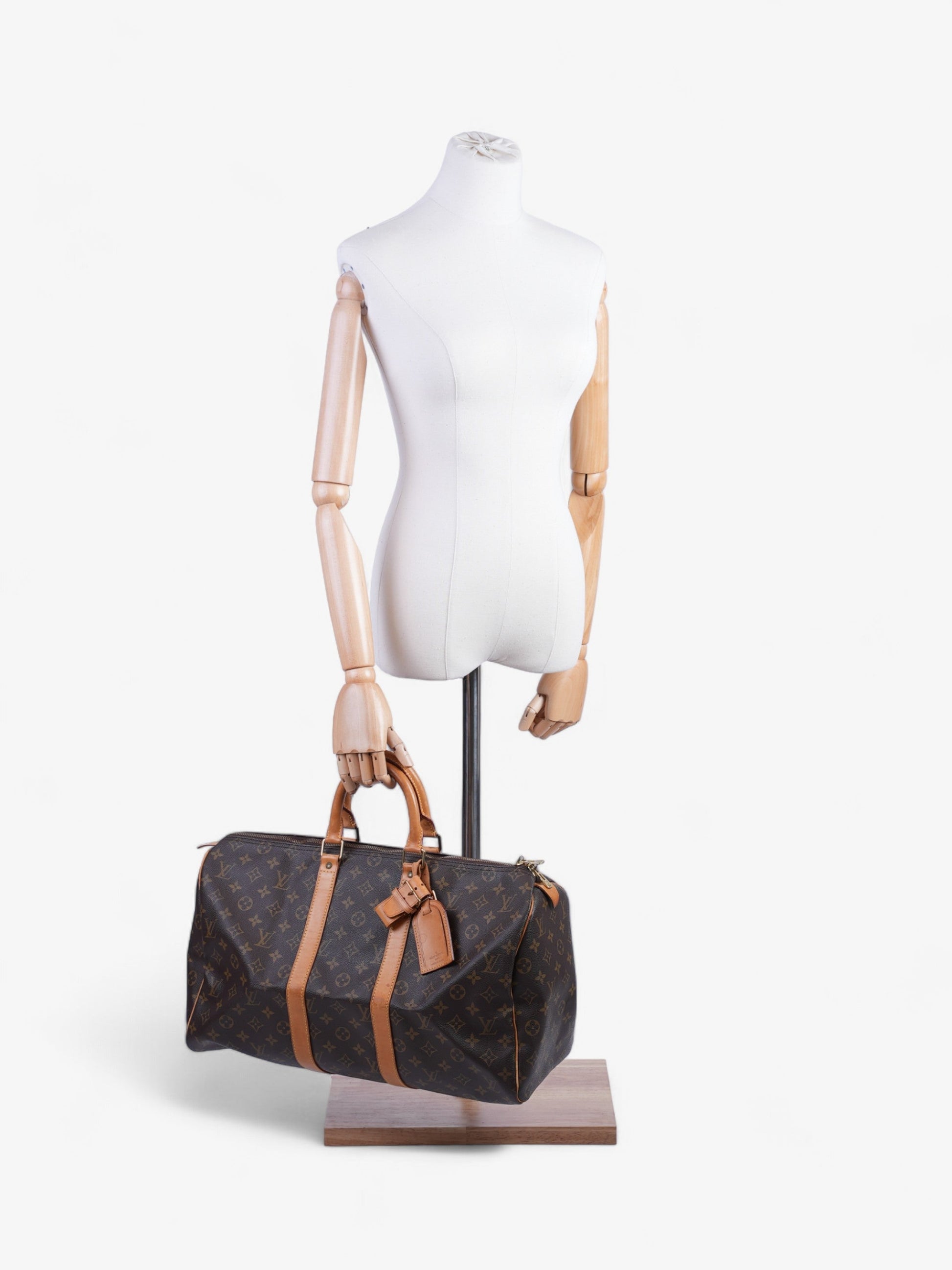 Louis Vuitton Keepall 45 Monogram Travel Bag Monogram 47