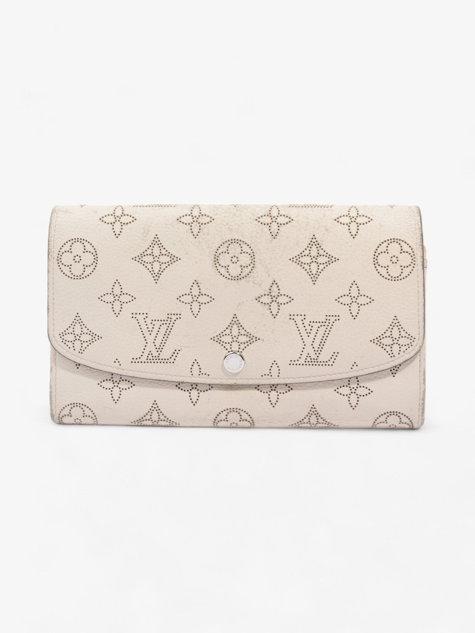 Louis Vuitton Iris Neutral Mahina Leather Wallet Case