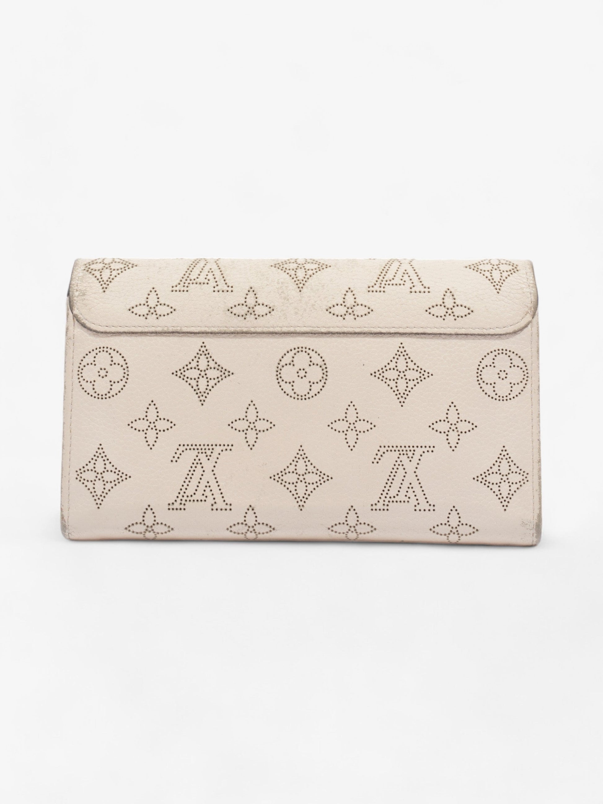 Louis Vuitton Iris Neutral Mahina Leather Wallet Case
