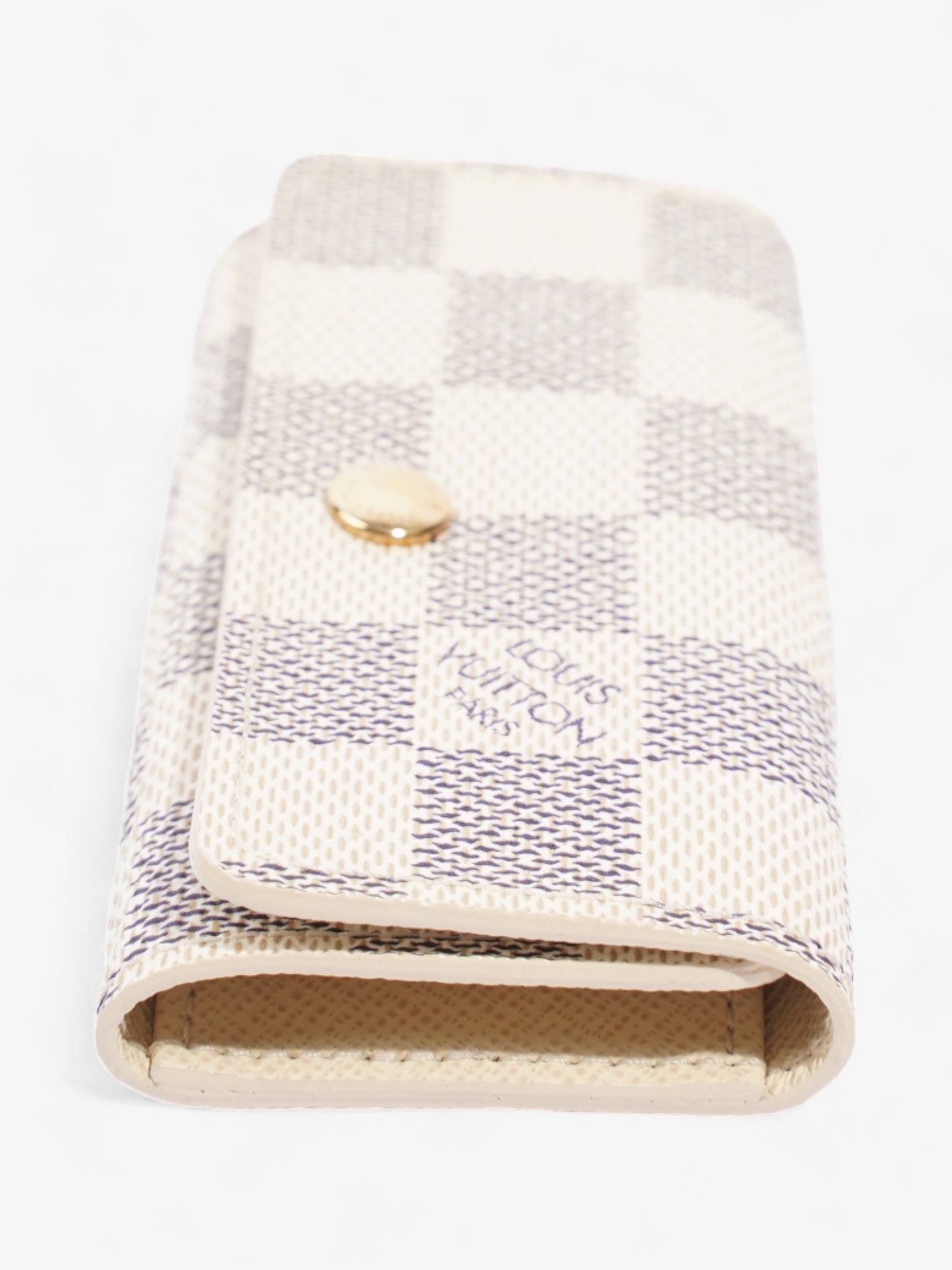 Louis Vuitton Multicles 4 Holder Azur Coated Damier Canvas Coated Canvas Apparel