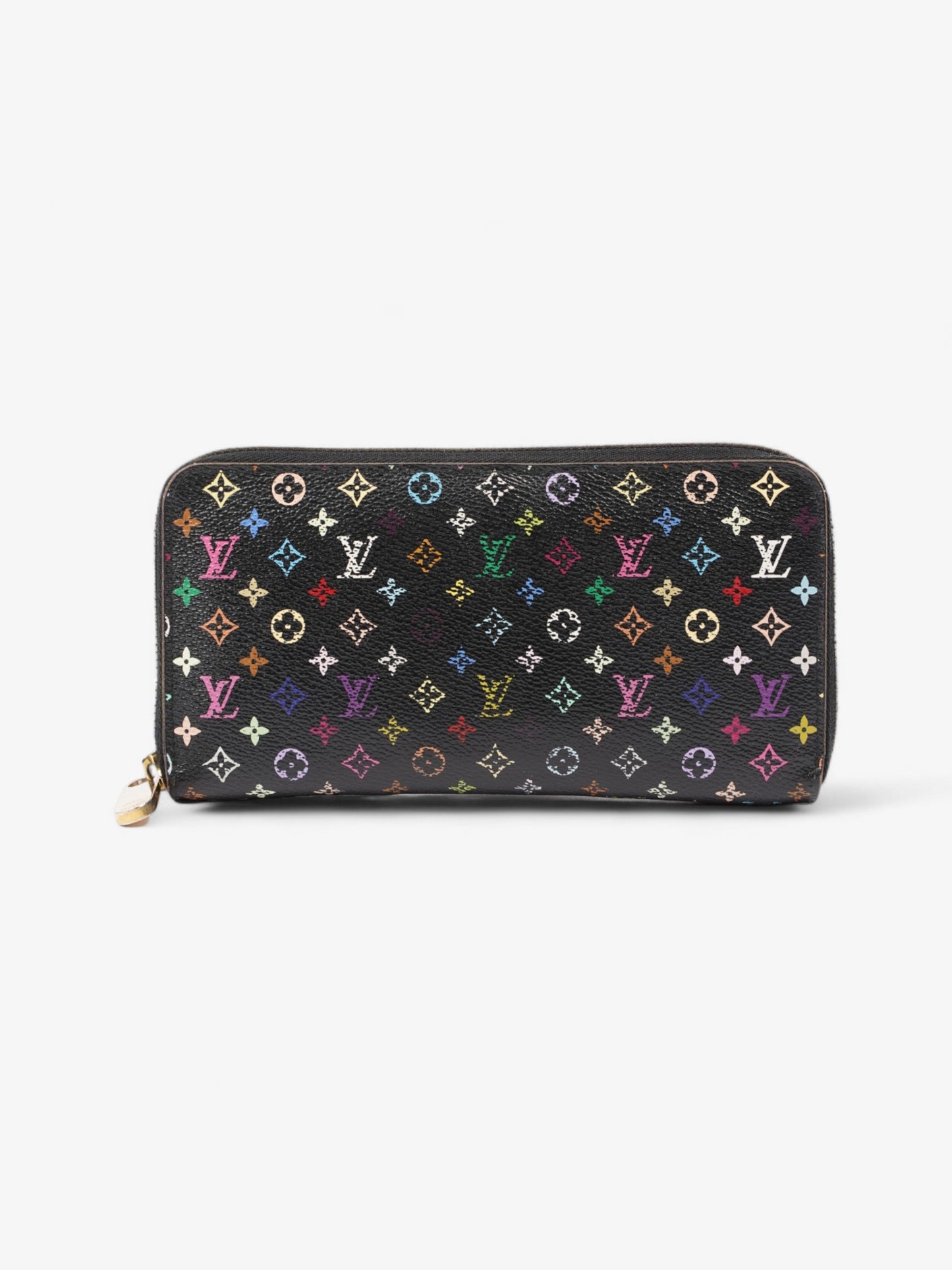 Louis Vuitton Zippy Multicoloured Coated Monogram Canvas Coated Canvas Wallet Case