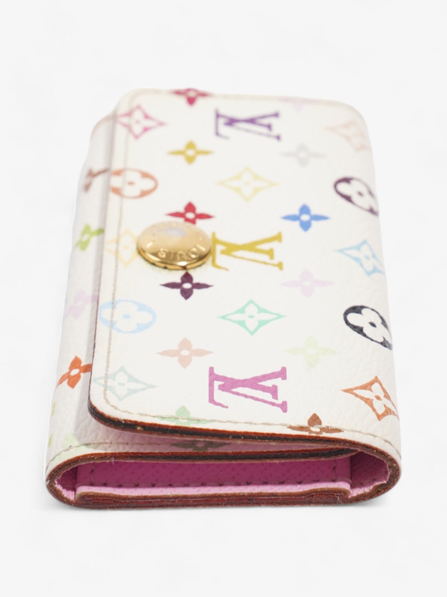 Louis Vuitton Multicles 4 Holder Multicolour Coated Monogram Canvas Coated Canvas Apparel