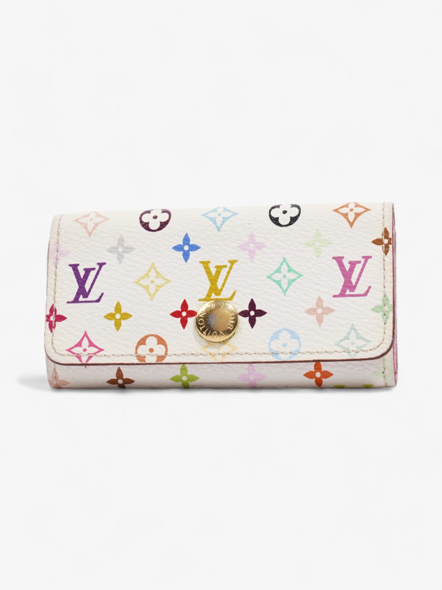 Louis Vuitton Multicles 4 Holder Multicolour Coated Monogram Canvas Coated Canvas Apparel