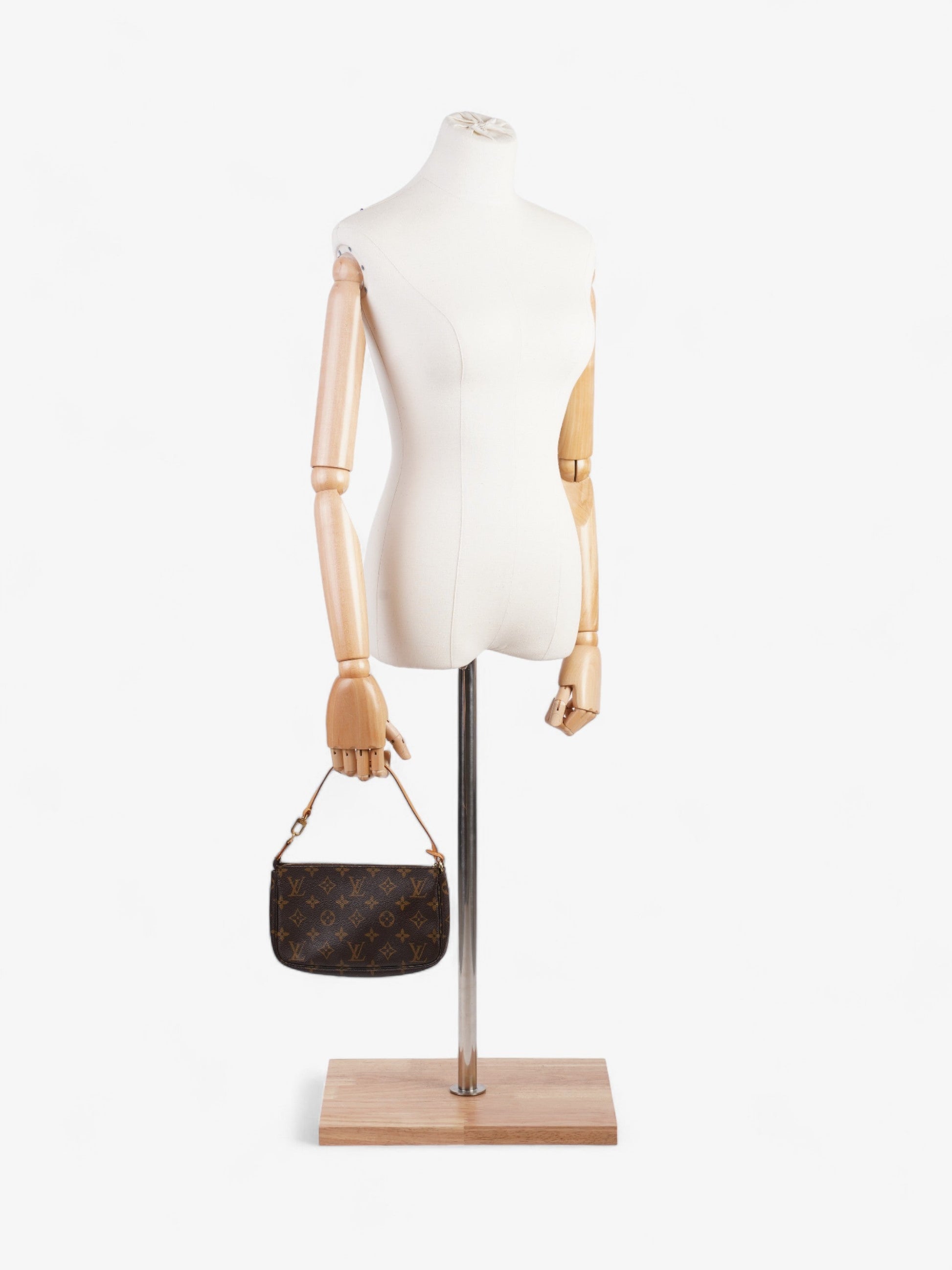 Louis Vuitton Pochette Accessoires Coated Monogram Canvas Coated Canvas Apparel Canvas 29