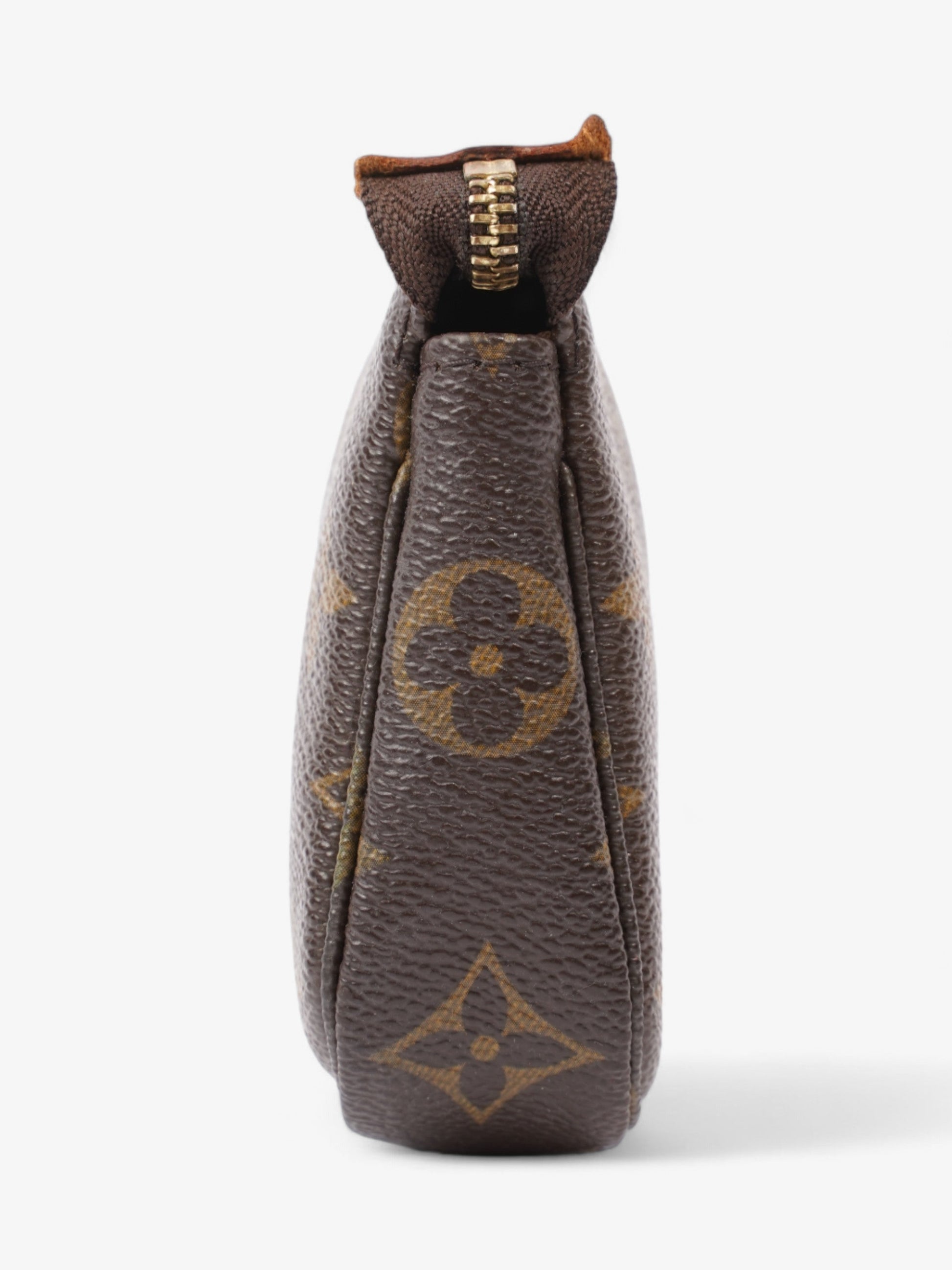 Louis Vuitton Pochette Accessoires Coated Monogram Canvas Coated Canvas Apparel Canvas Mini