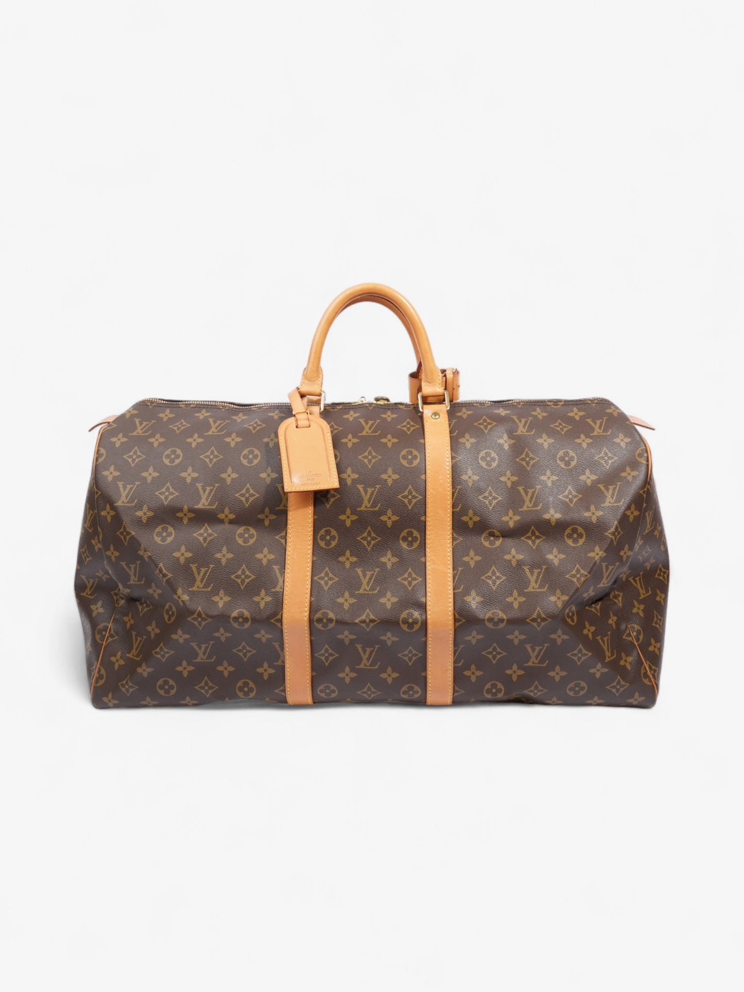 Louis Vuitton Keepall Coated 55 Monogram Canvas Coated Canvas Apparel Canvas 72