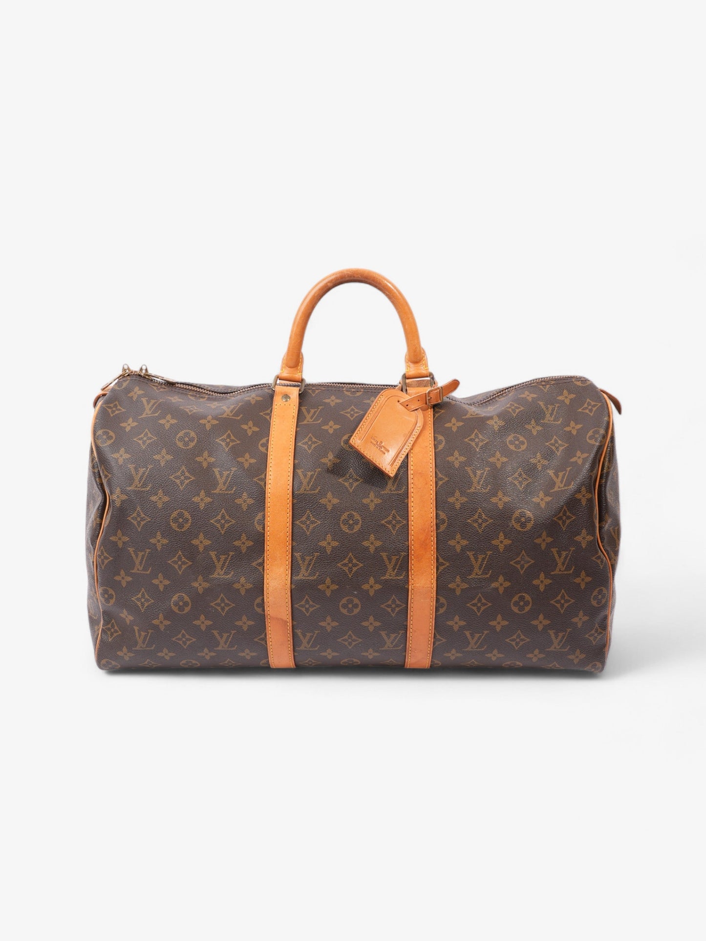 Louis Vuitton Keepall Coated 50 Monogram Canvas Coated Canvas Apparel Canvas 79