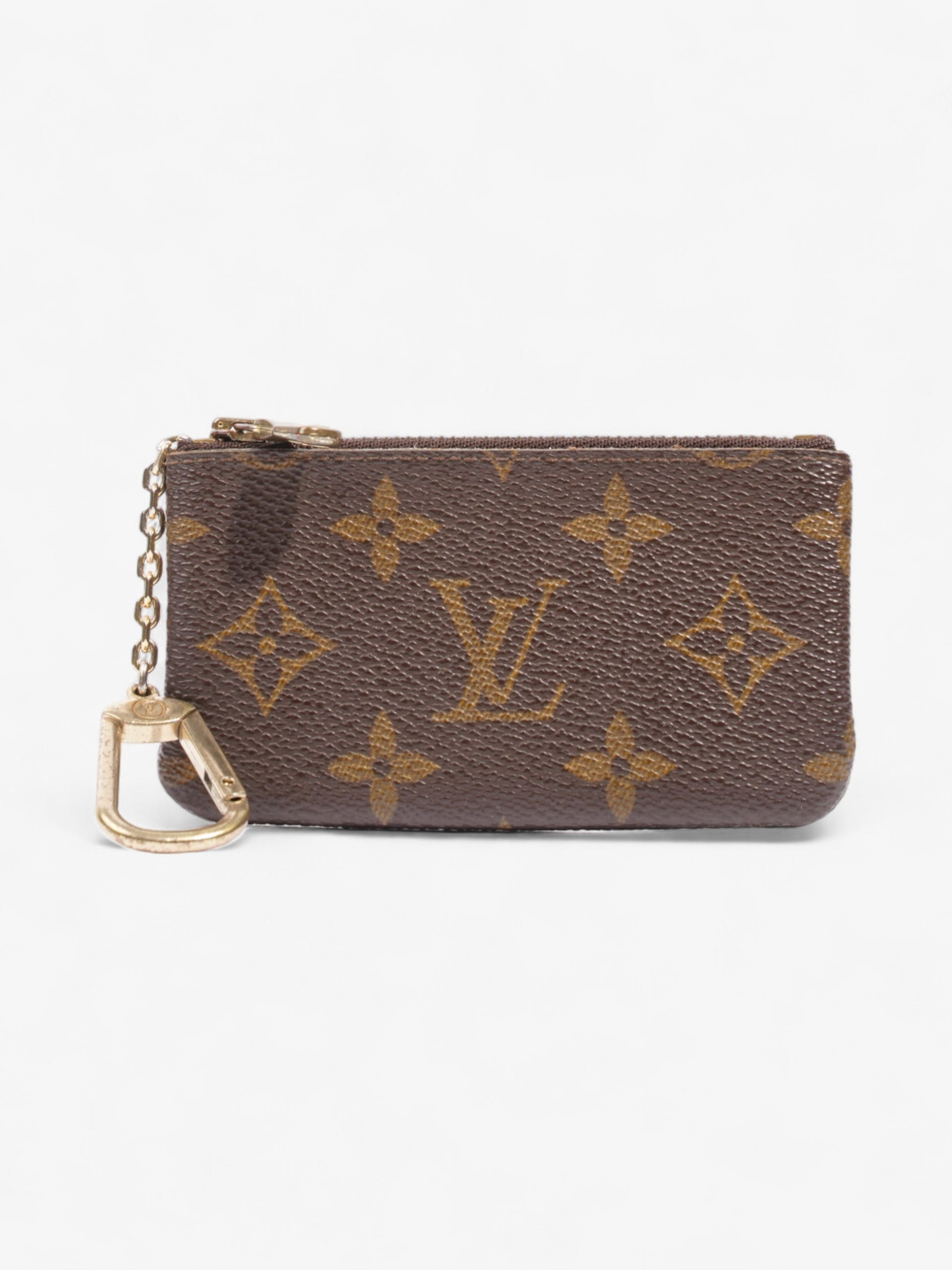 Louis Vuitton Coin Purse Coated Monogram Canvas Coated Canvas Wallet Case