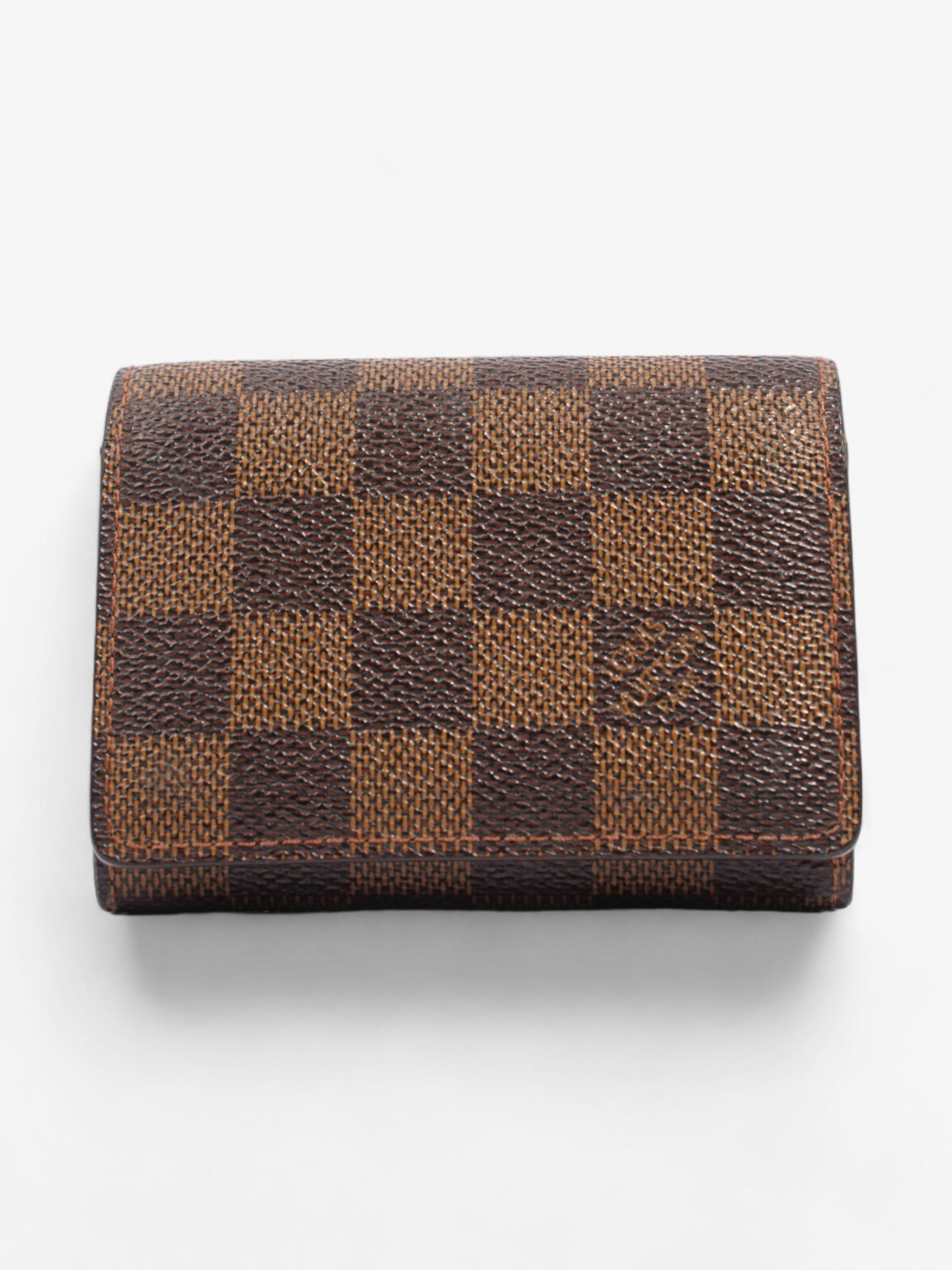 Louis Vuitton Carte De Visite Ebene Coated Damier Canvas Coated Canvas Apparel