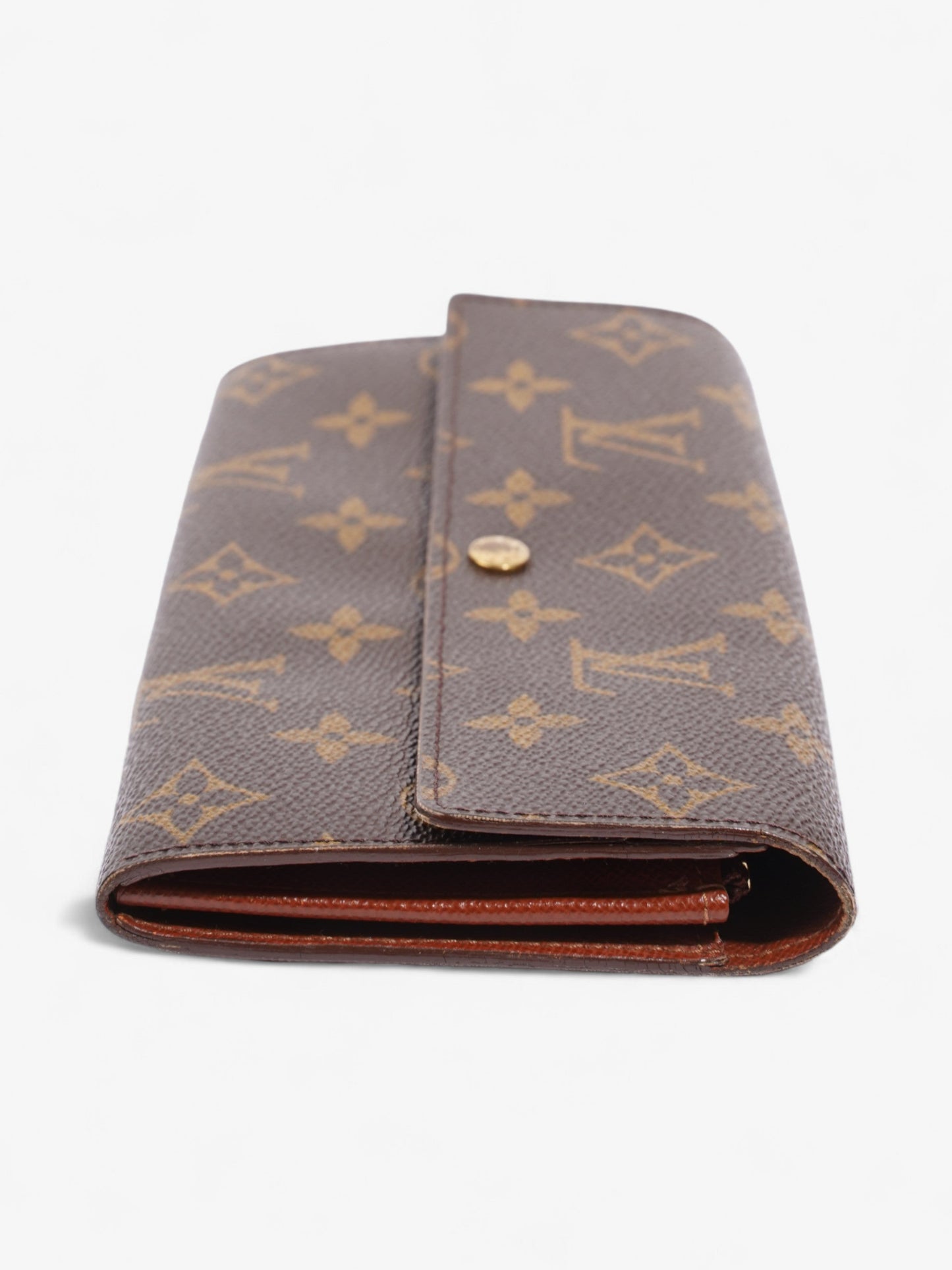 Louis Vuitton Portefeuille International Coated Monogram Canvas Coated Canvas Wallet Case