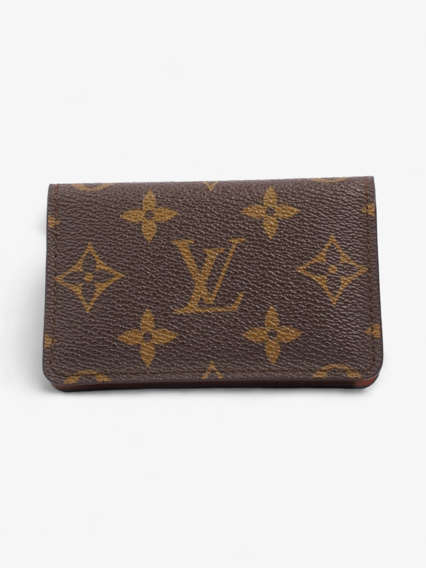 Louis Vuitton Envelope Carte De Visite Coated Monogram Canvas Coated Canvas Apparel