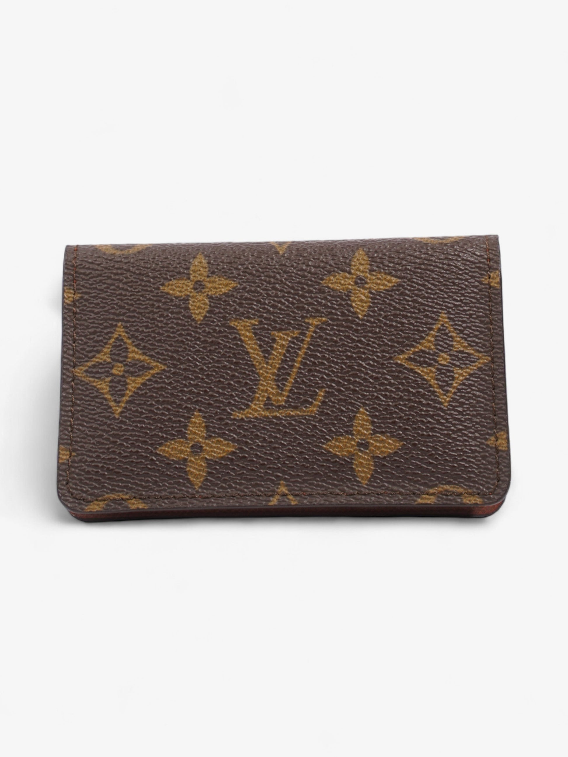 Louis Vuitton Envelope Carte De Visite Coated Monogram Canvas Coated Canvas Apparel