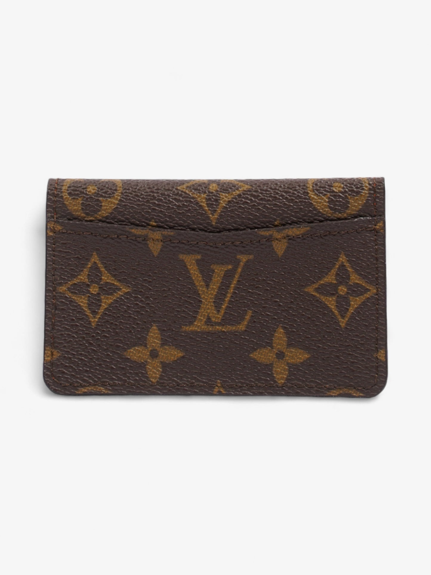Louis Vuitton Envelope Carte De Visite Coated Monogram Canvas Coated Canvas Apparel