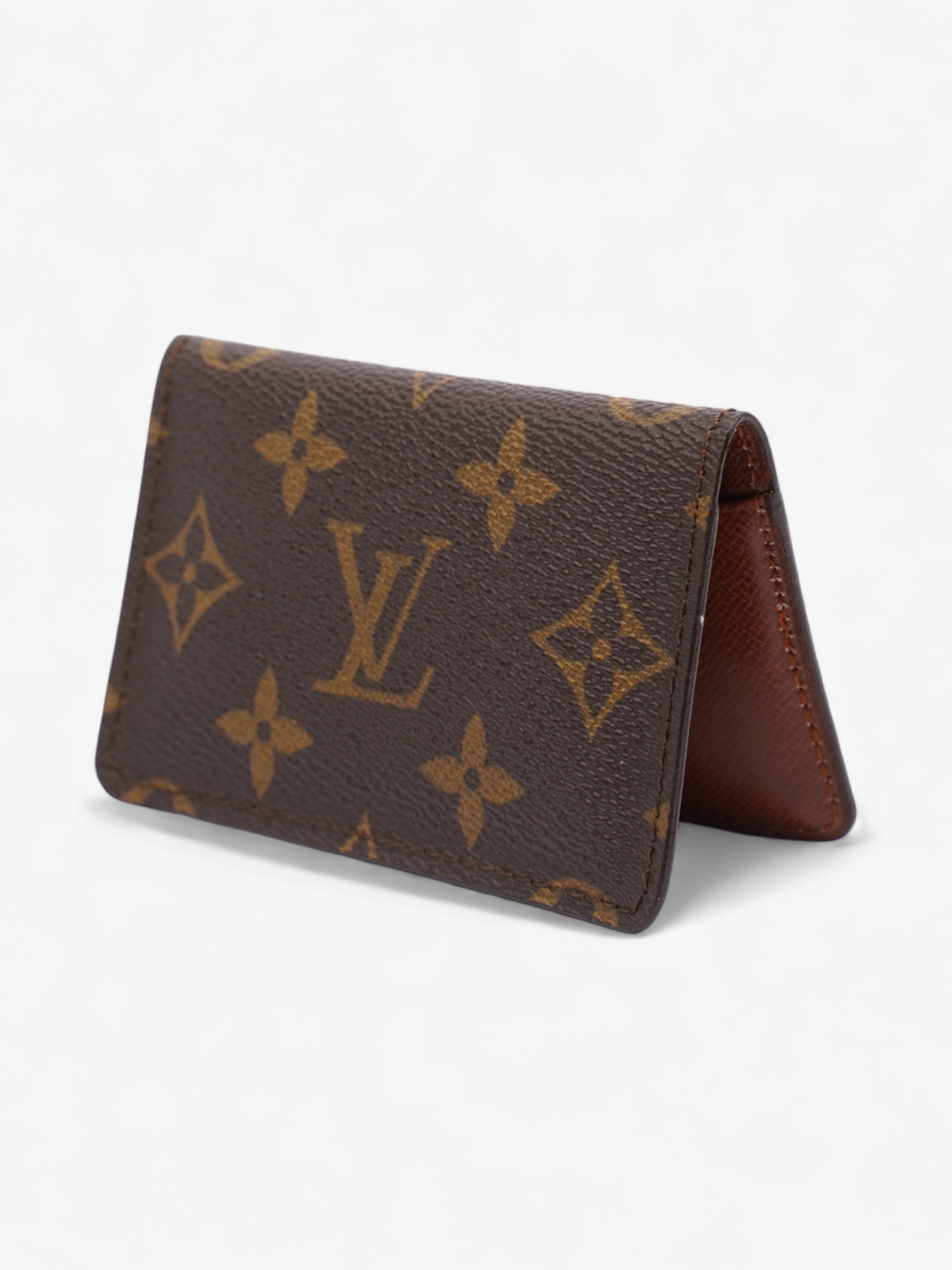 Louis Vuitton Envelope Carte De Visite Coated Monogram Canvas Coated Canvas Apparel