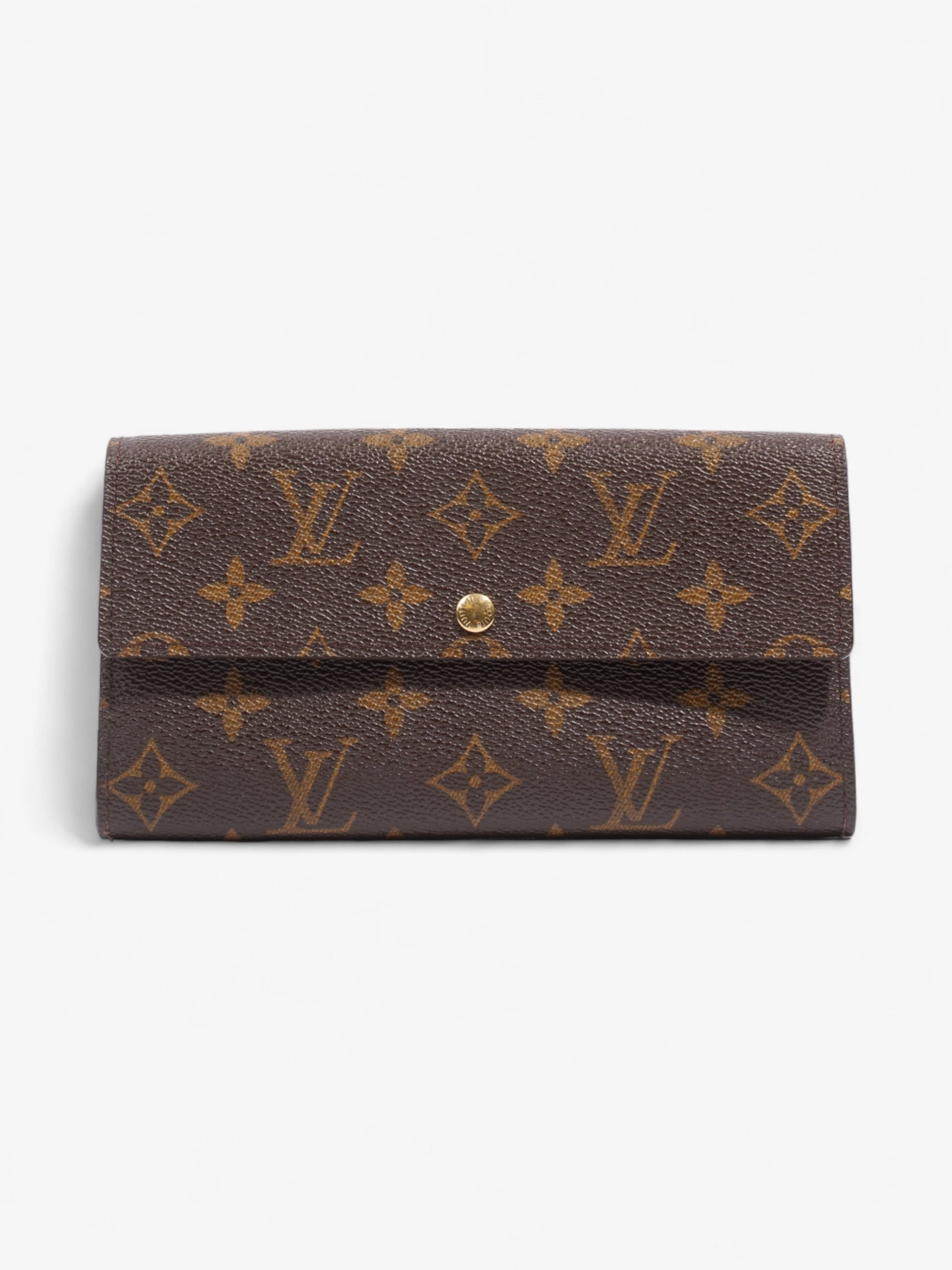 Louis Vuitton Sarah Coated Monogram Canvas Coated Canvas Wallet Case 15