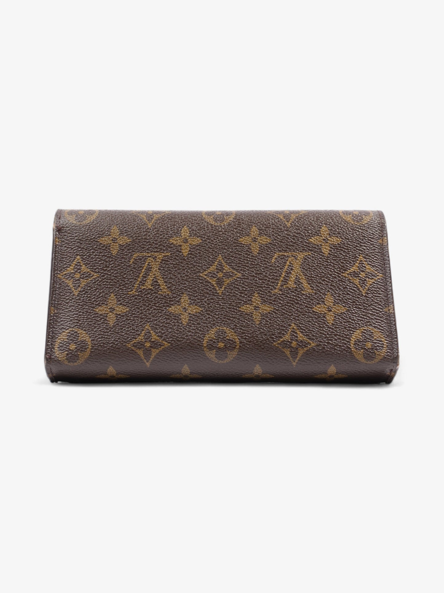Louis Vuitton Portefeuille International Coated Monogram Canvas Coated Canvas Wallet Case Canvas 2