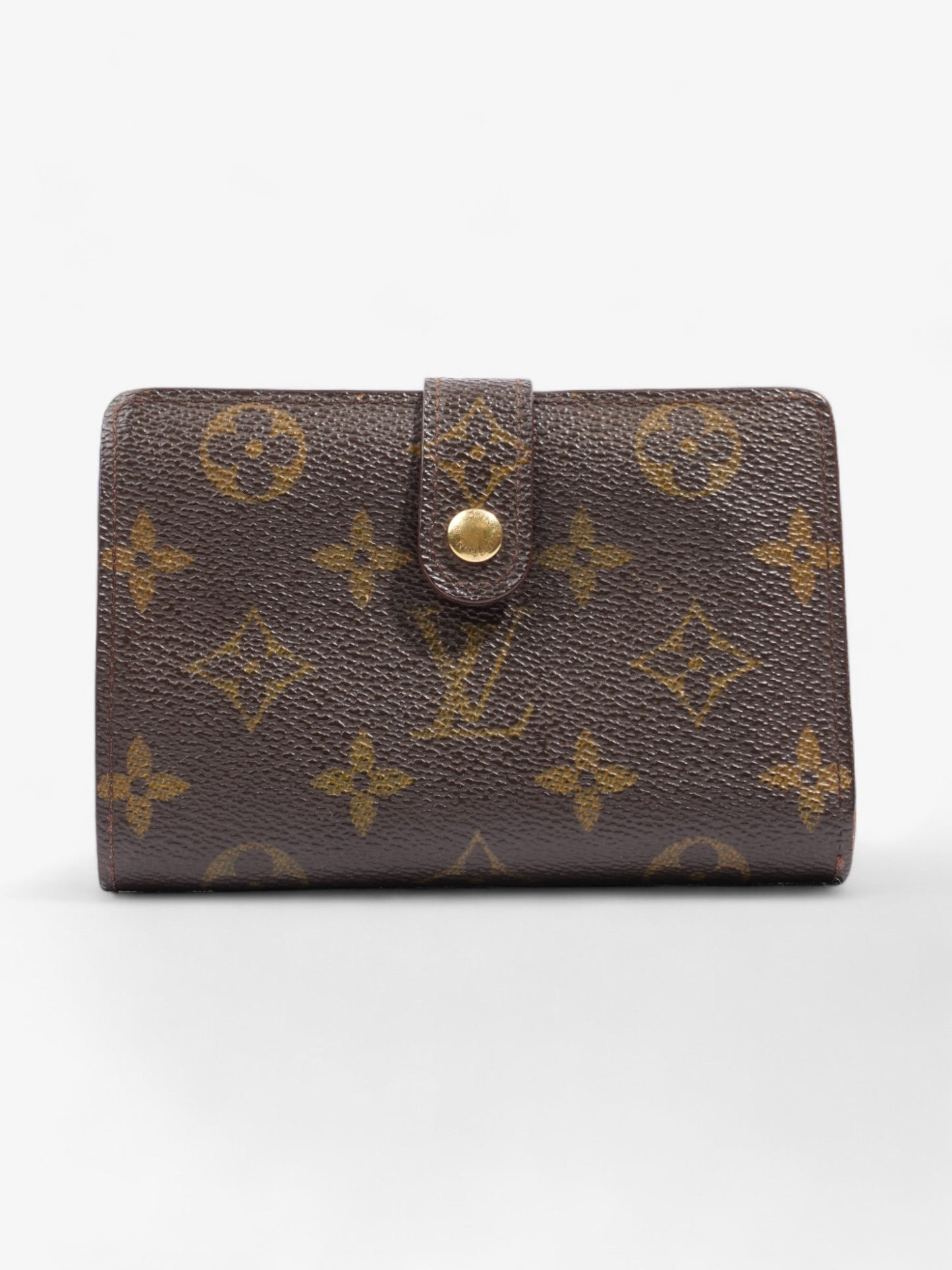 Louis Vuitton Compact Coated Monogram Canvas Coated Canvas Wallet Case 6