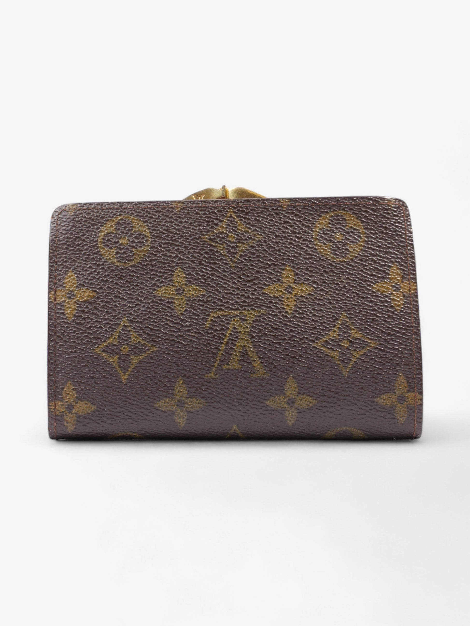 Louis Vuitton Compact Coated Monogram Canvas Coated Canvas Wallet Case 6