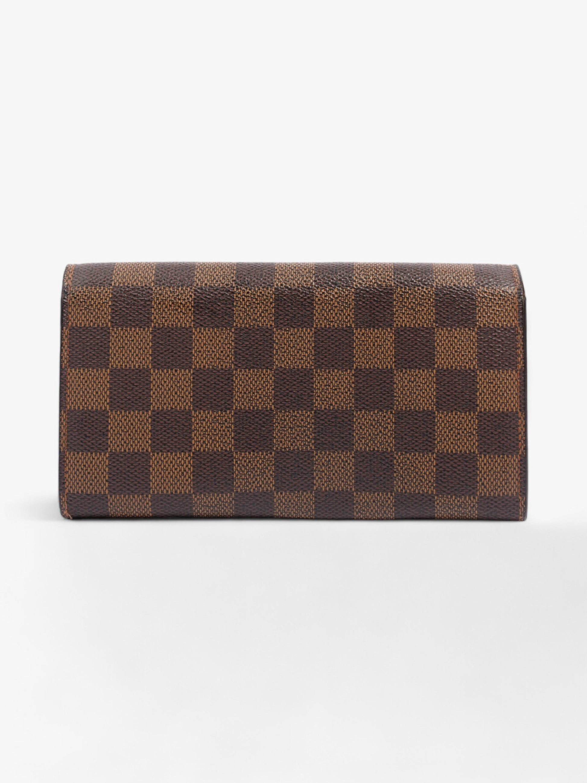 Louis Vuitton Sarah Ebene Coated Canvas Damier Wallet Case 6