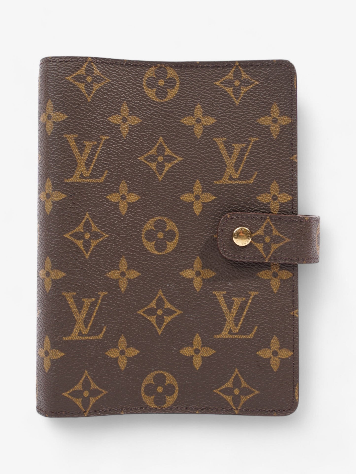 Louis Vuitton Agenda Cover Coated MM Monogram Canvas Coated Canvas Apparel