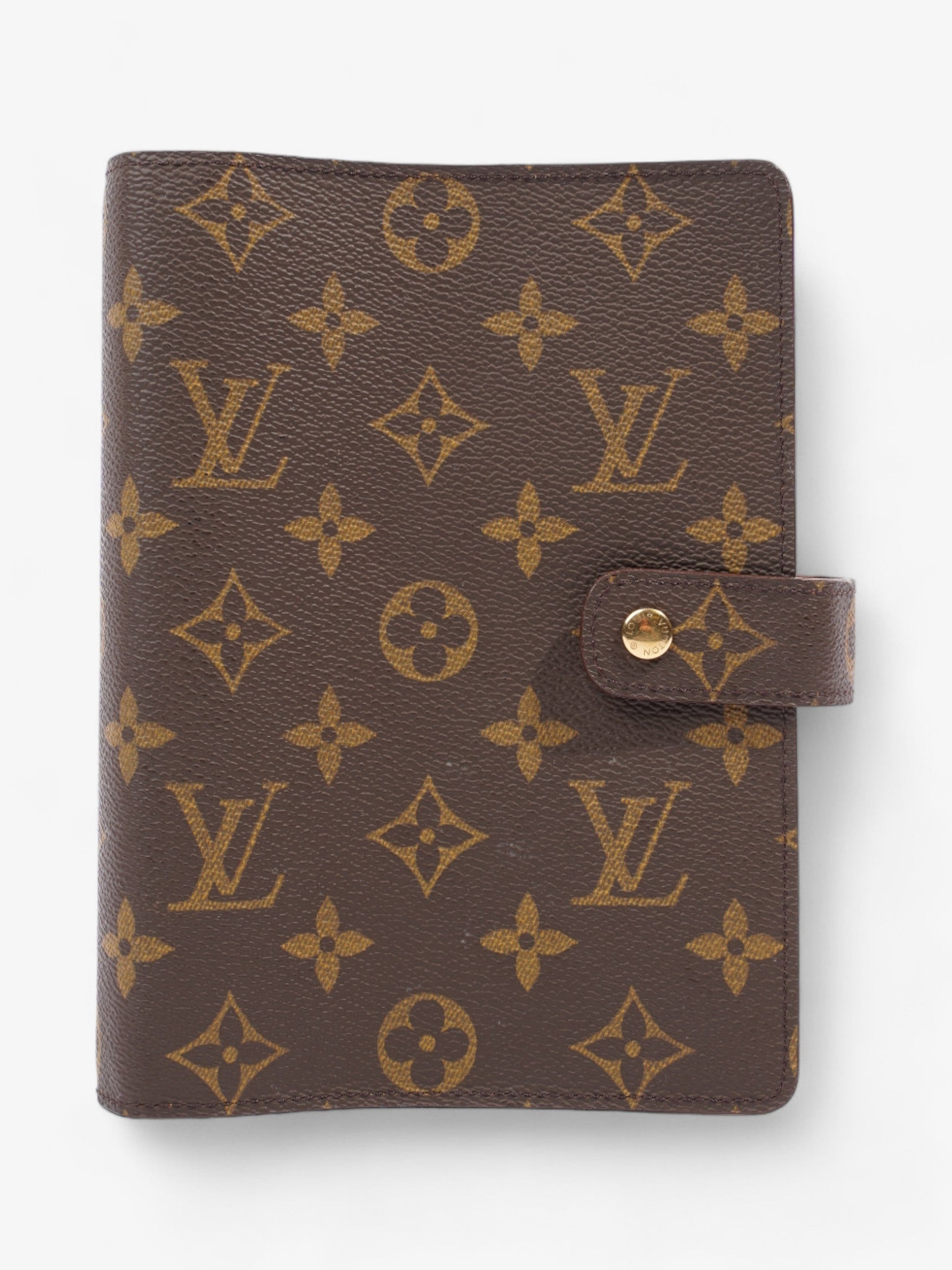Louis Vuitton Agenda Cover Coated MM Monogram Canvas Coated Canvas Apparel