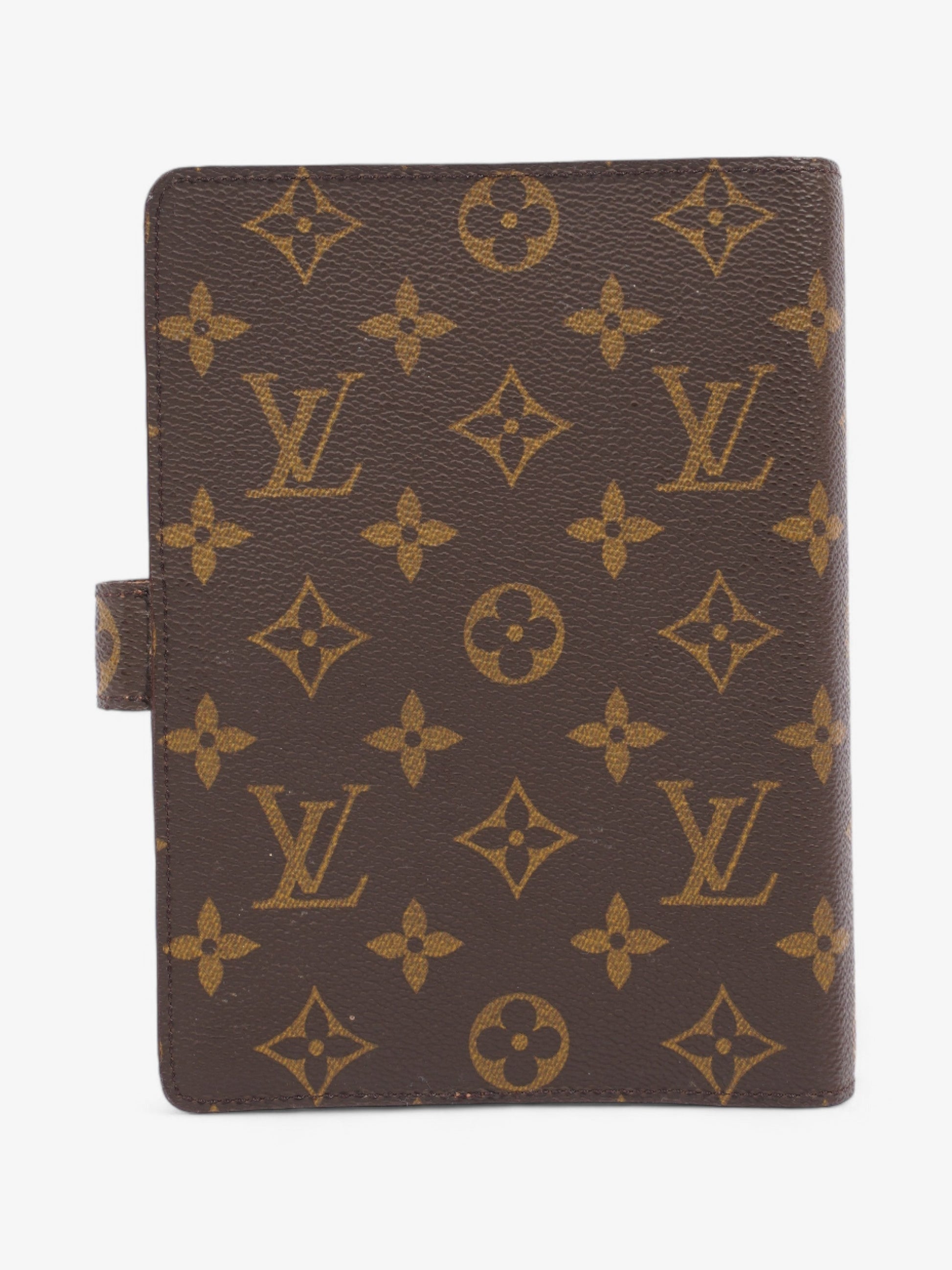 Louis Vuitton Agenda Cover Coated MM Monogram Canvas Coated Canvas Apparel