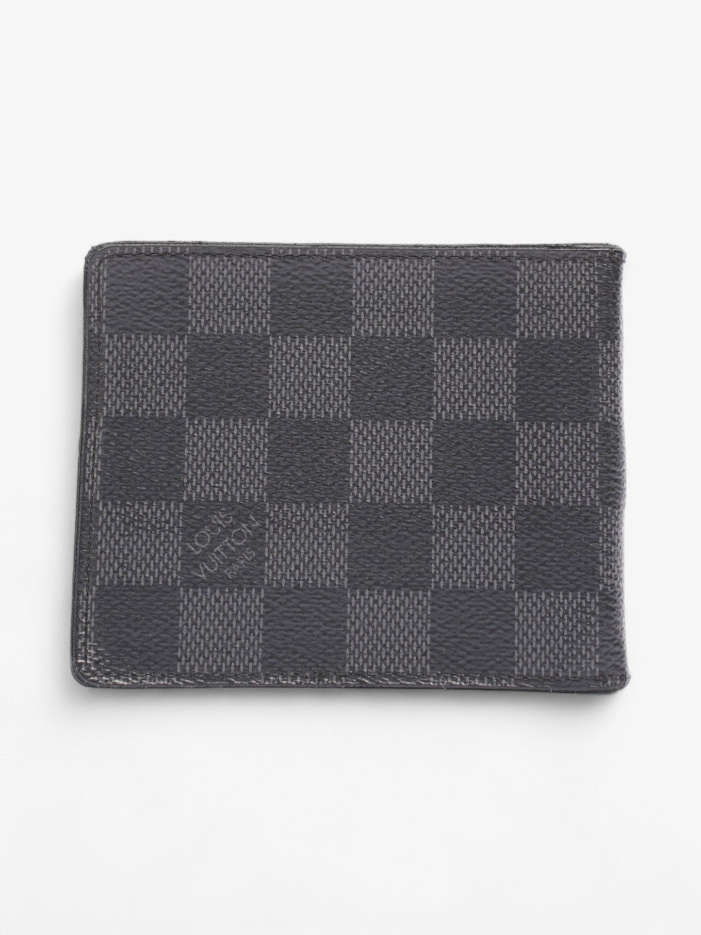 Louis Vuitton Porte Feuille Pans Graphite Coated Damier Canvas Coated Canvas Apparel
