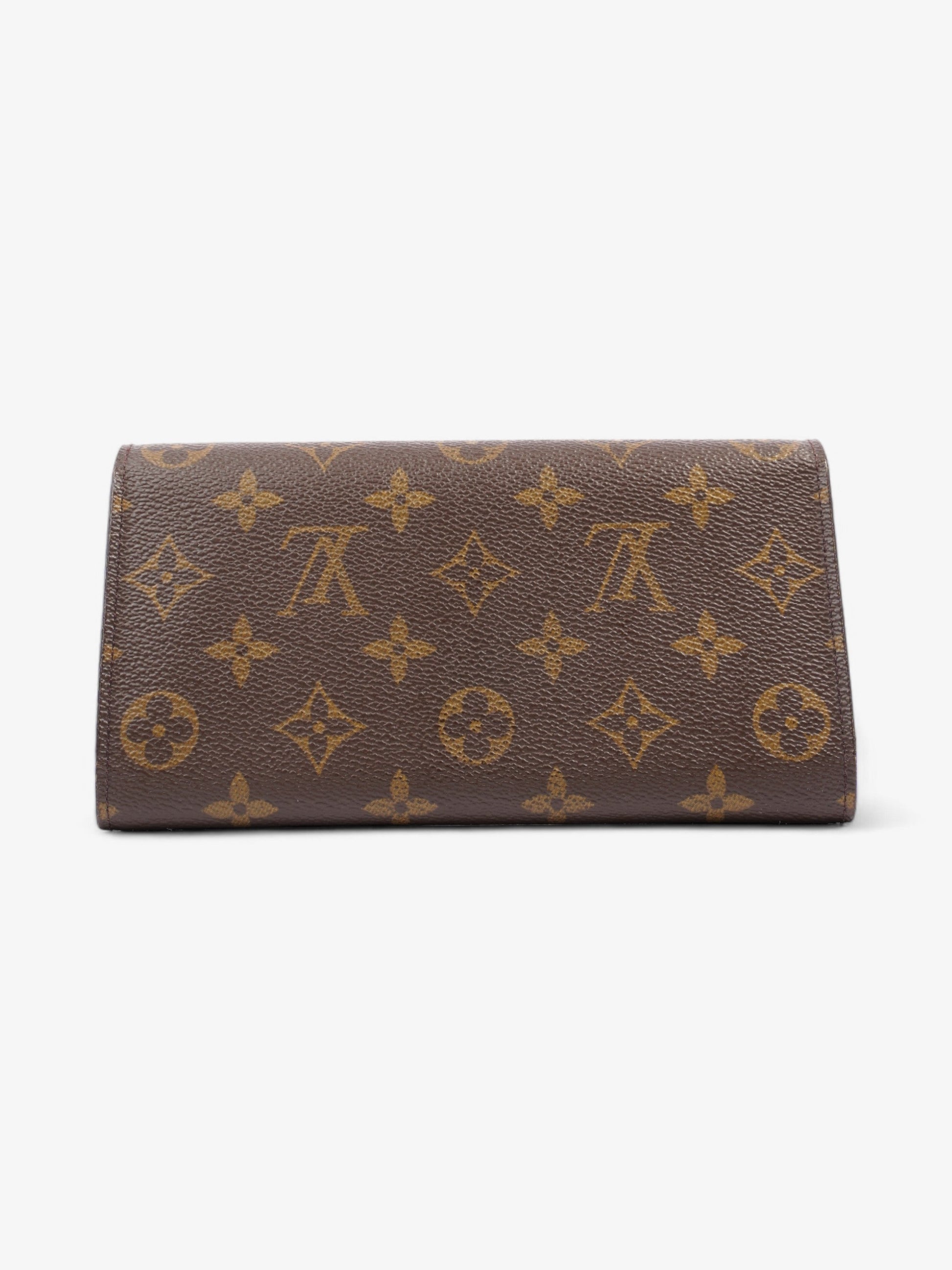 Louis Vuitton Porte Tresor International Long Coated Monogram Canvas Coated Canvas Wallet Case